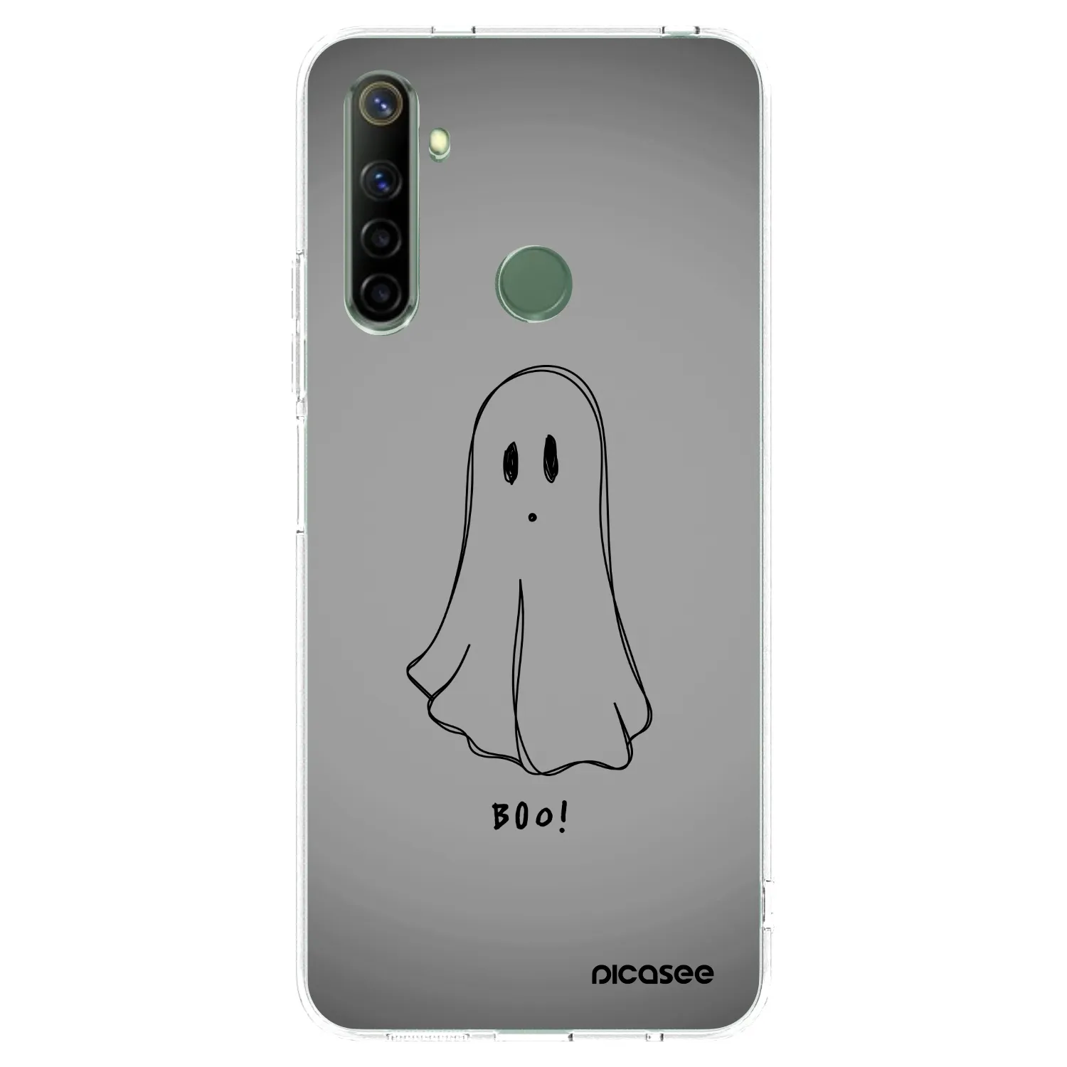 Picasee husă transparentă din silicon pentru Realme 6i - Ghost