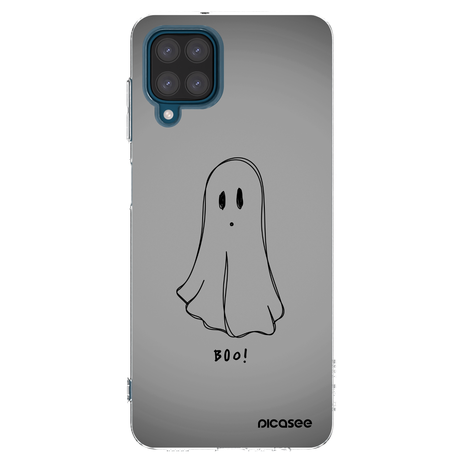 Picasee husă transparentă din silicon pentru Samsung Galaxy A12 A125F - Ghost