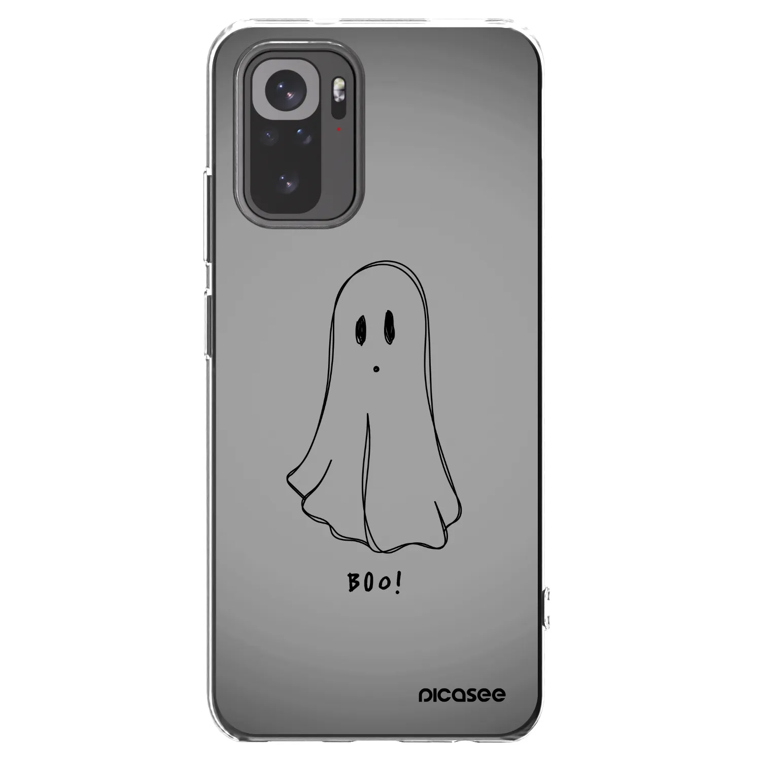 Picasee husă transparentă din silicon pentru Xiaomi Redmi Note 10 - Ghost