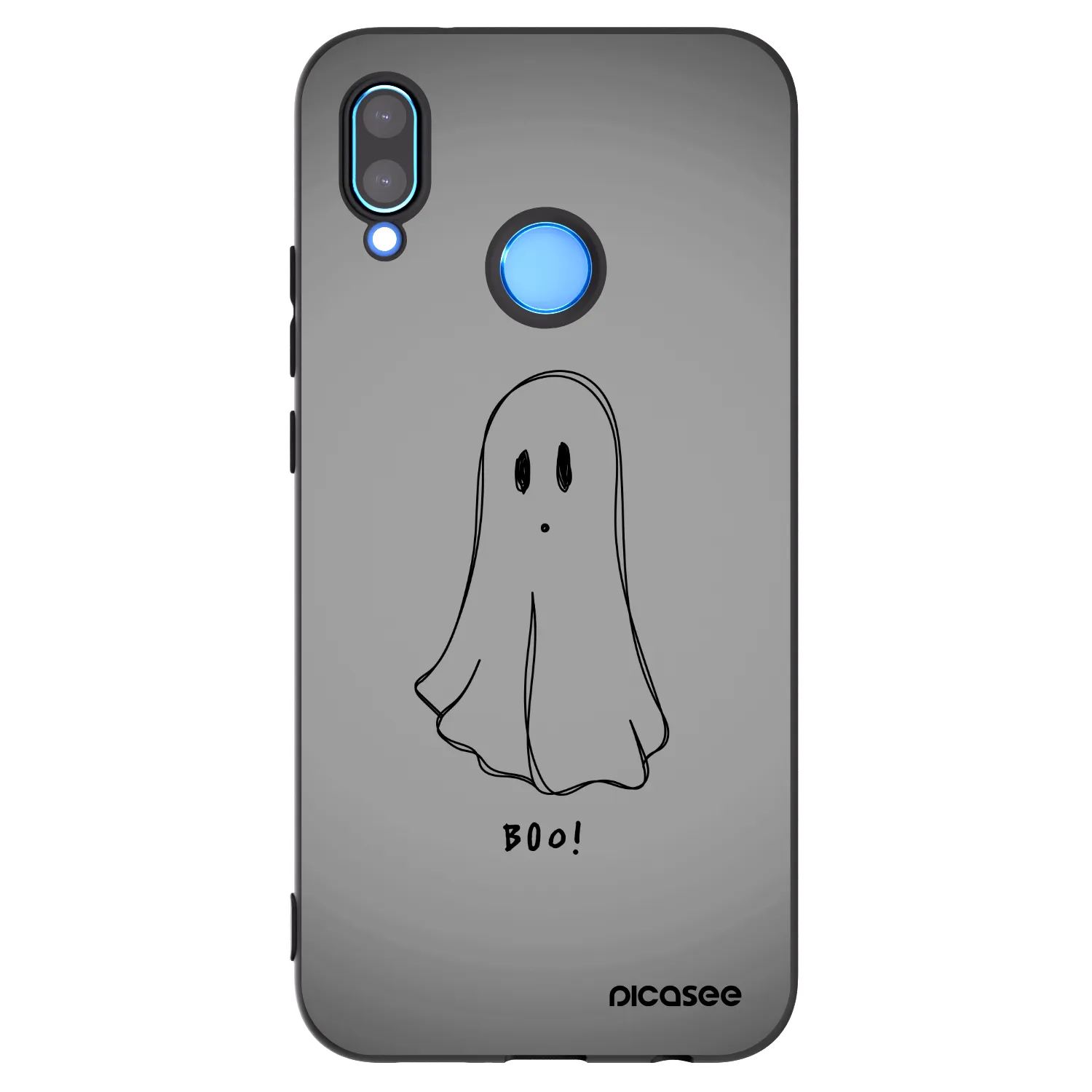 Picasee husă neagră din silicon pentru Huawei P20 Lite - Ghost