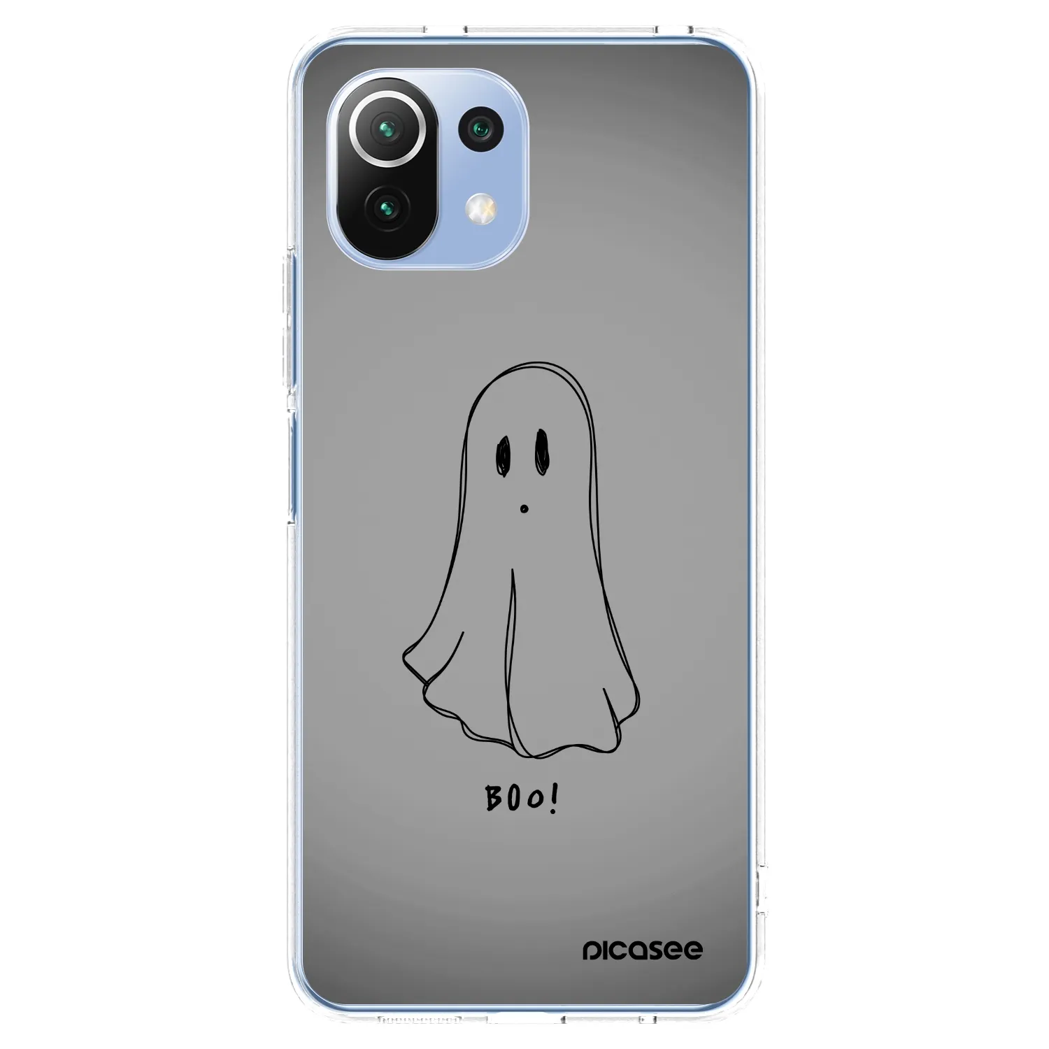 Picasee husă transparentă din silicon pentru Xiaomi Mi 11 Lite - Ghost