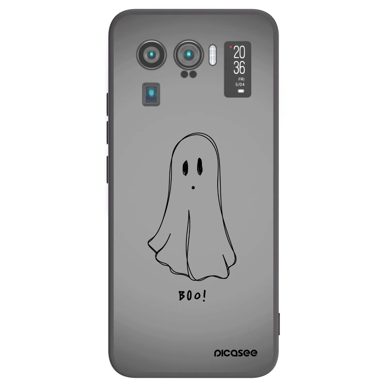 Picasee husă neagră din silicon pentru Xiaomi Mi 11 Ultra - Ghost