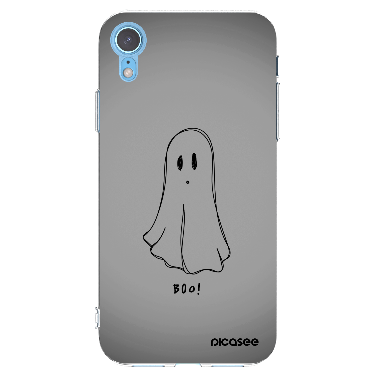 Picasee husă transparentă din silicon pentru Apple iPhone XR - Ghost