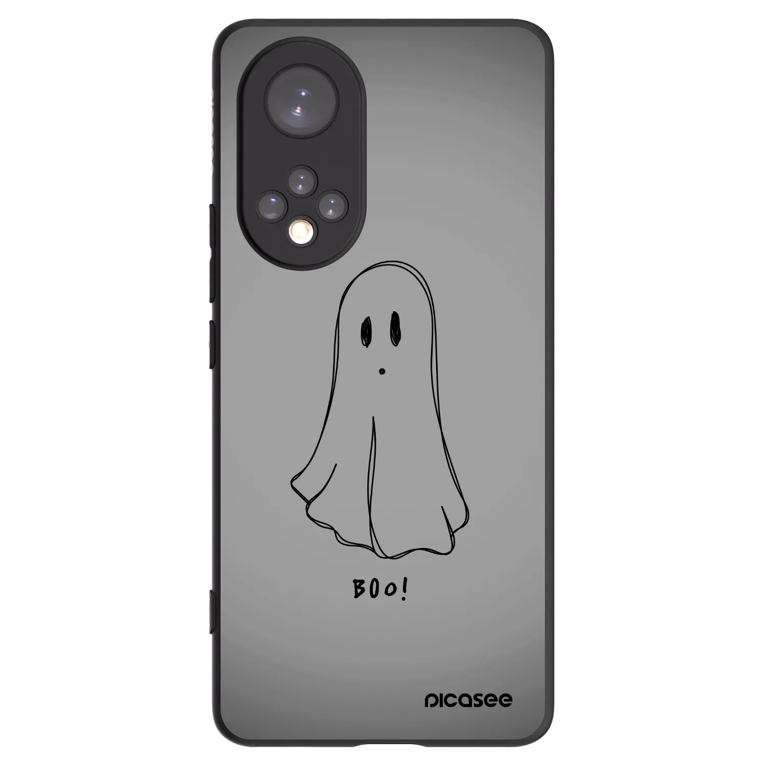 Picasee husă neagră din silicon pentru Huawei Nova 9 - Ghost