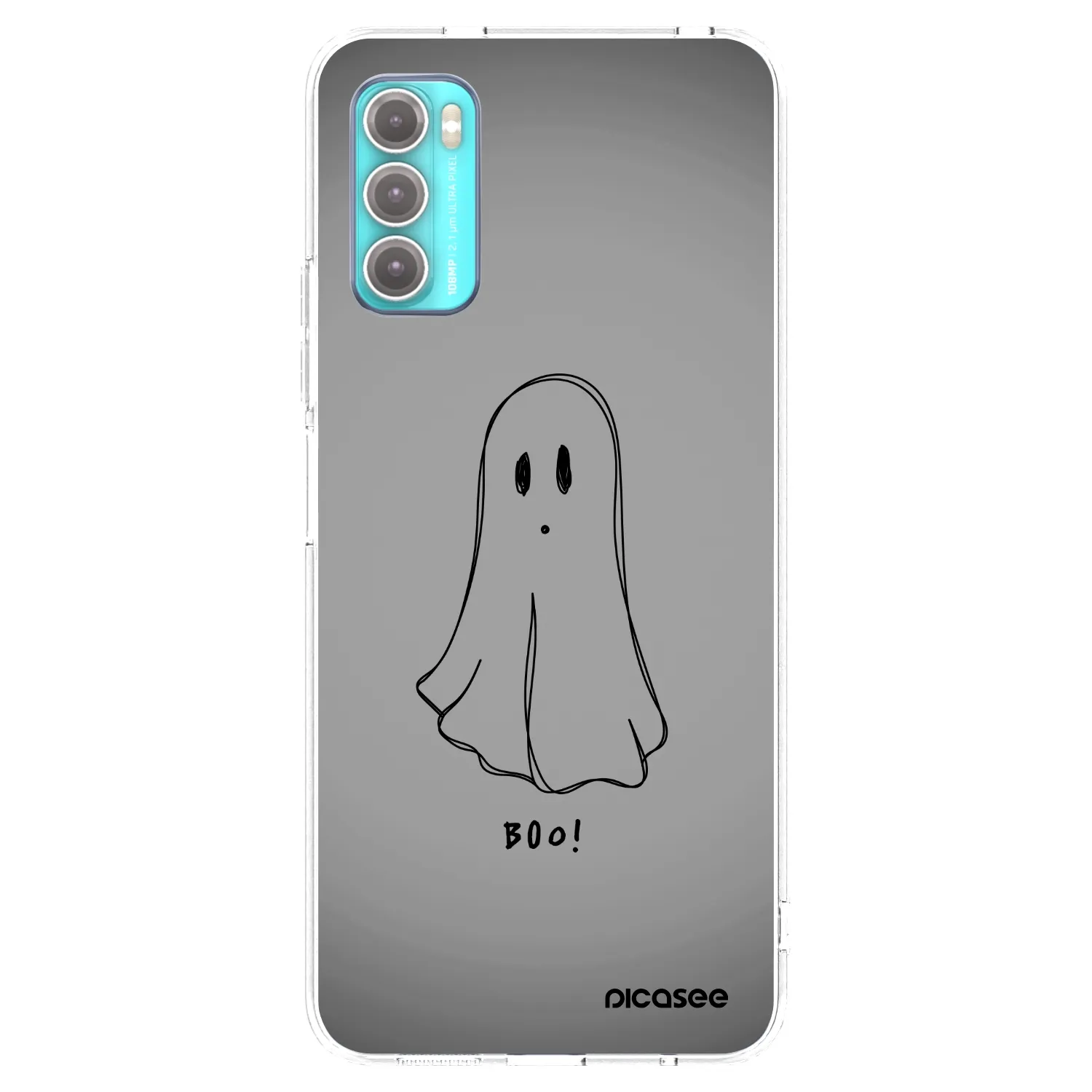 Picasee husă transparentă din silicon pentru Motorola Moto G60 - Ghost