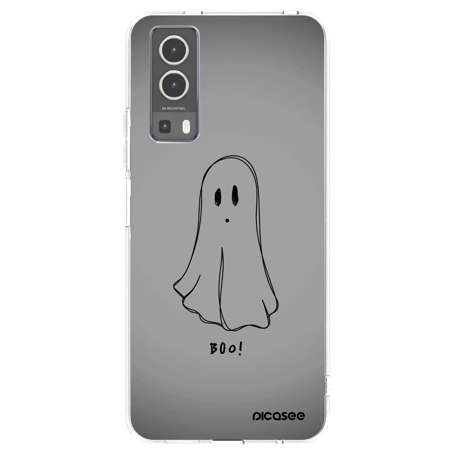 Picasee husă transparentă din silicon pentru Vivo Y72 5G - Ghost