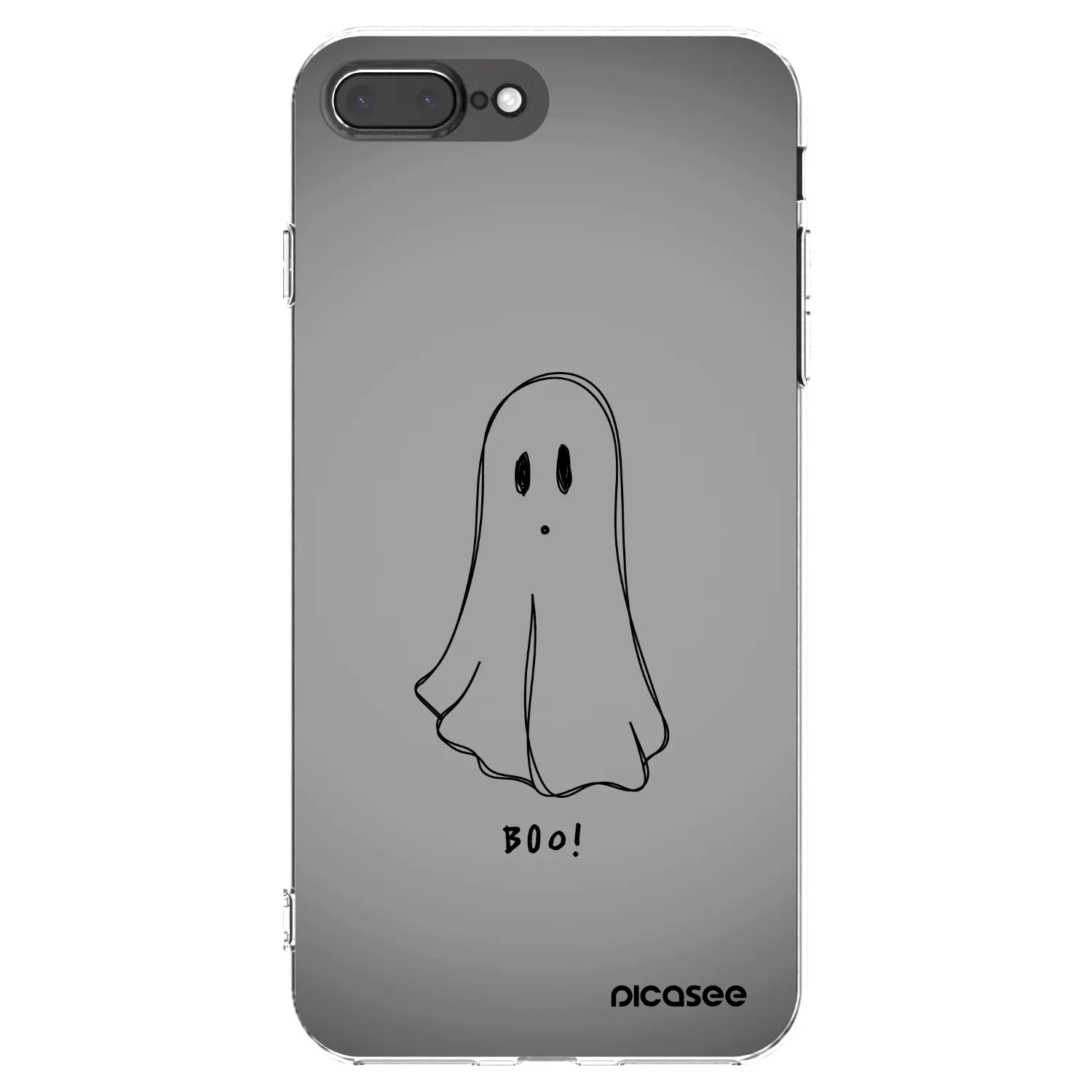 Picasee husă transparentă din silicon pentru Apple iPhone 7 Plus - Ghost