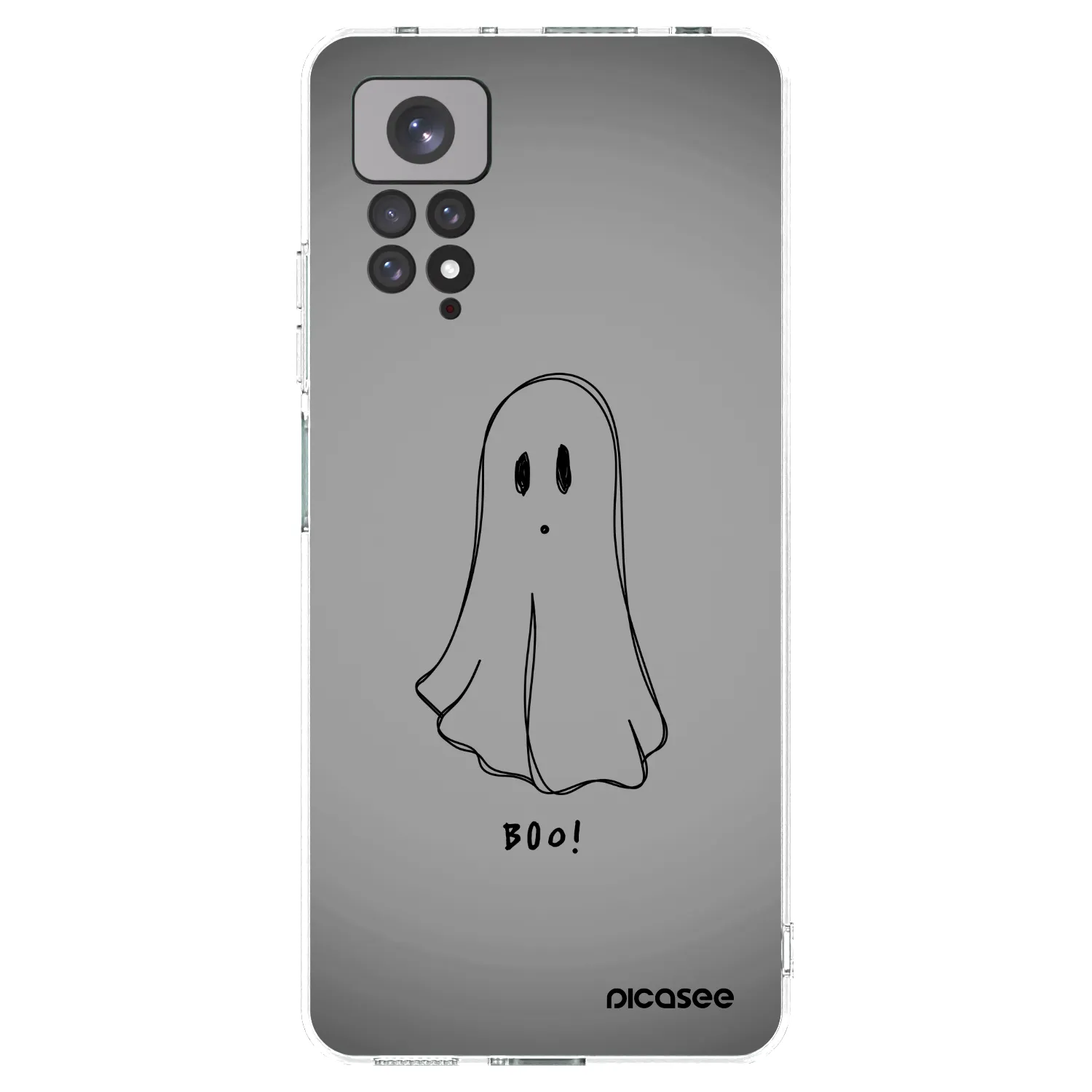 Picasee husă transparentă din silicon pentru Xiaomi Redmi Note 11 - Ghost