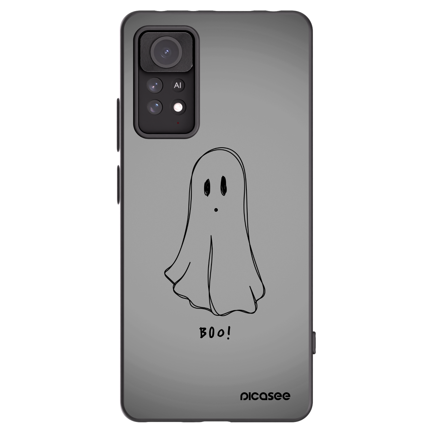 Picasee husă neagră din silicon pentru Xiaomi Redmi Note 11 Pro 5G - Ghost