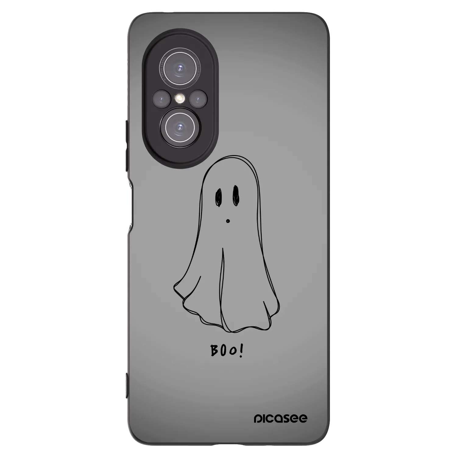 Picasee husă neagră din silicon pentru Huawei Nova 9 SE - Ghost