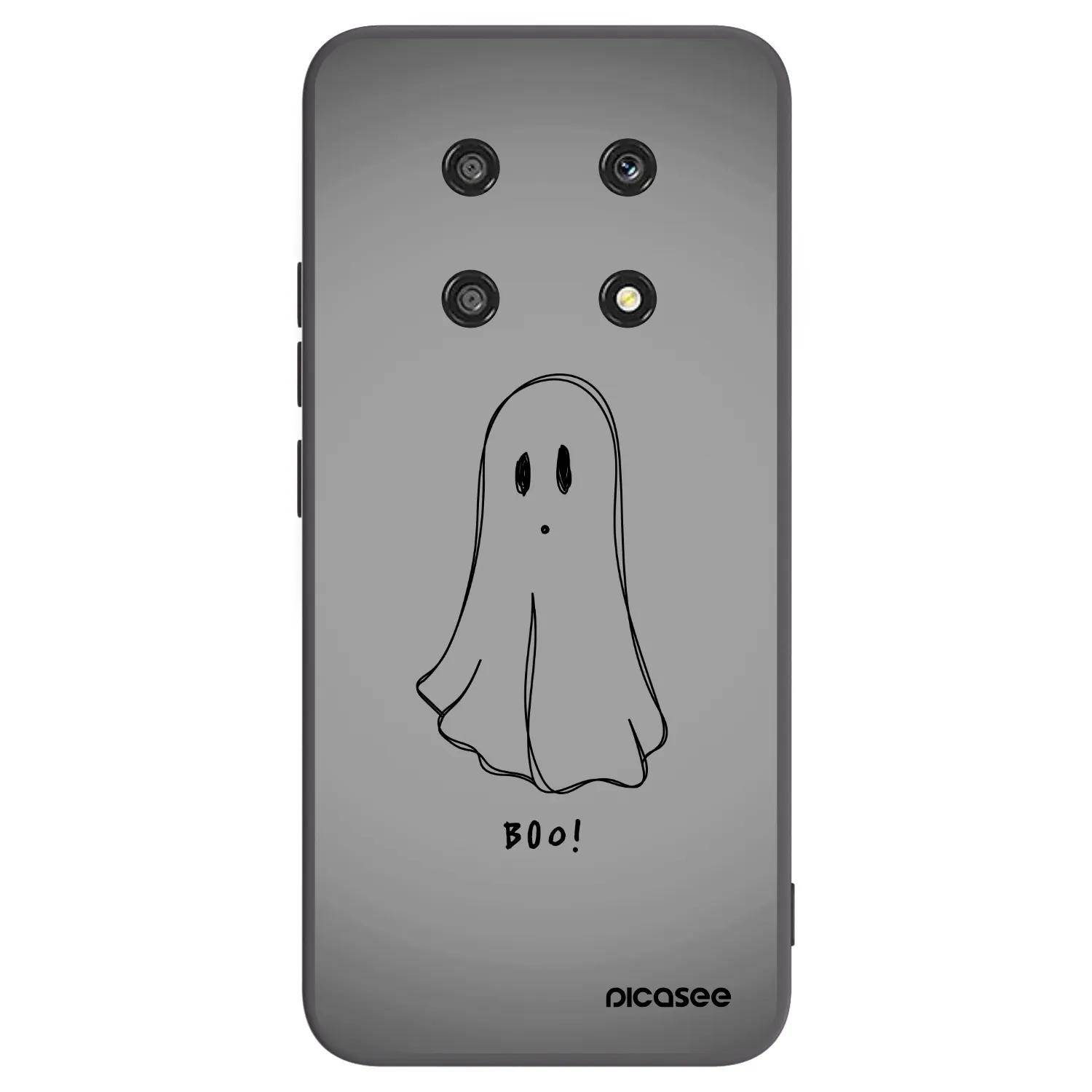Picasee husă neagră din silicon pentru Honor Magic4 Lite 5G - Ghost