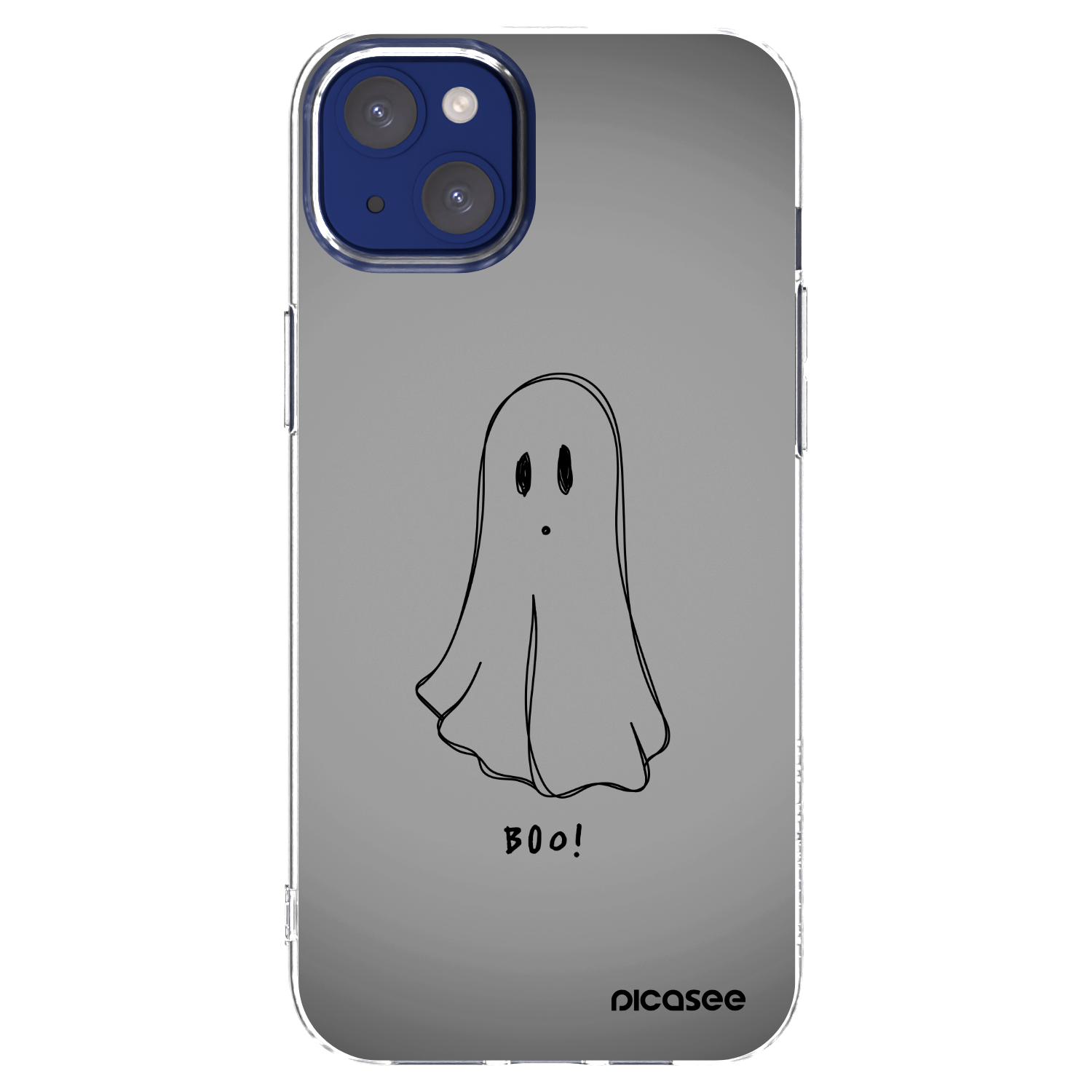 Picasee husă transparentă din silicon pentru Apple iPhone 14 Plus - Ghost