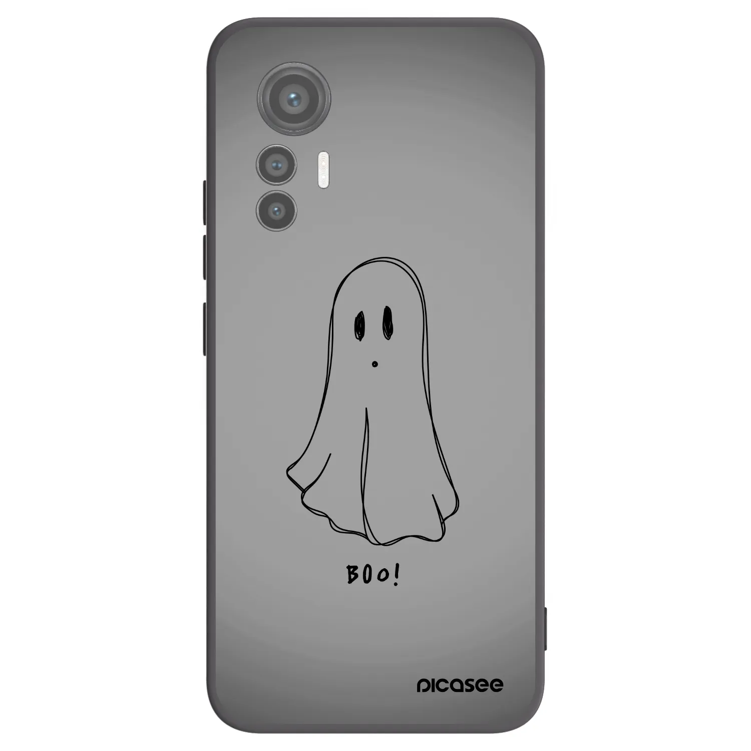 Picasee husă neagră din silicon pentru Xiaomi 12 Lite - Ghost