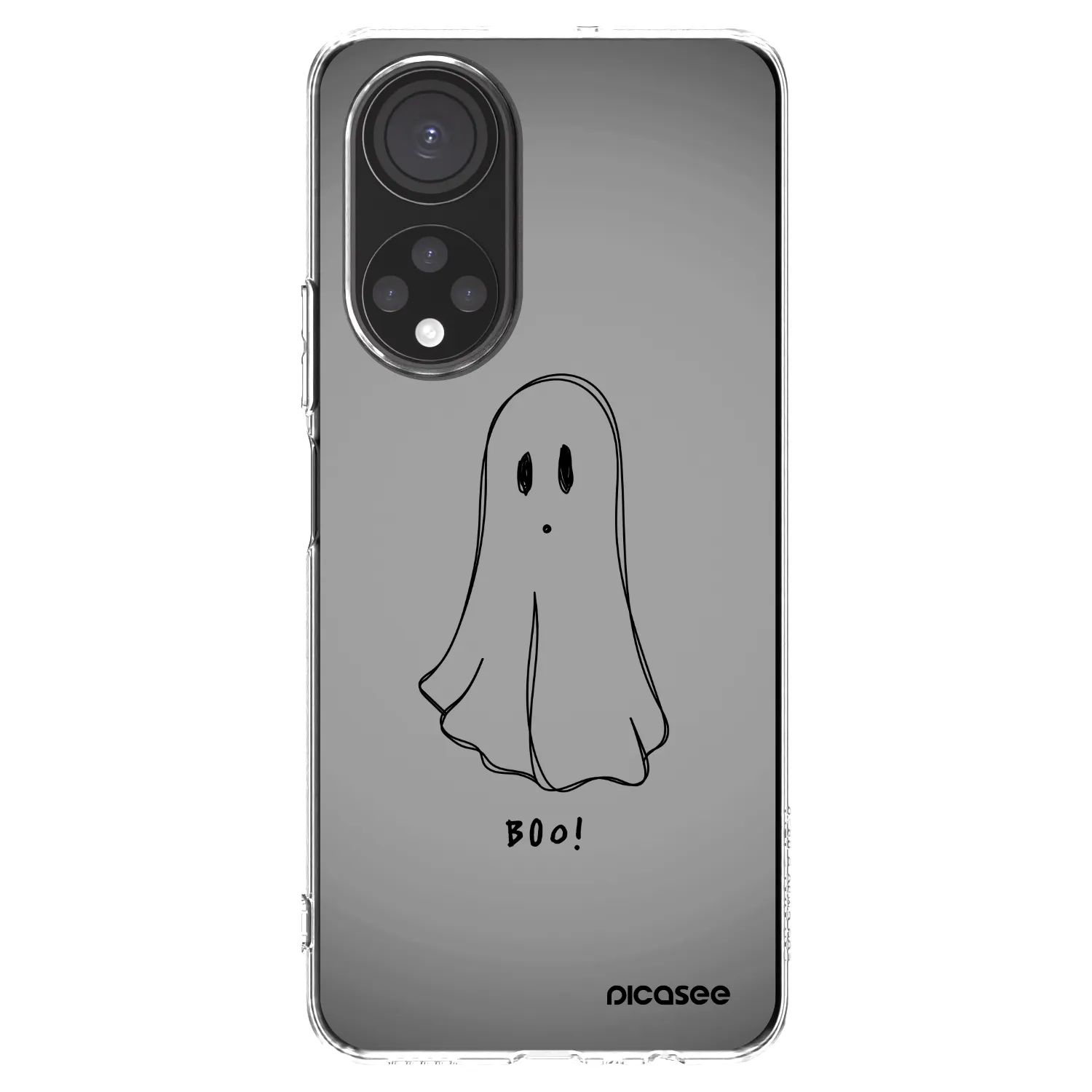 Picasee husă transparentă din silicon pentru Honor X7 - Ghost