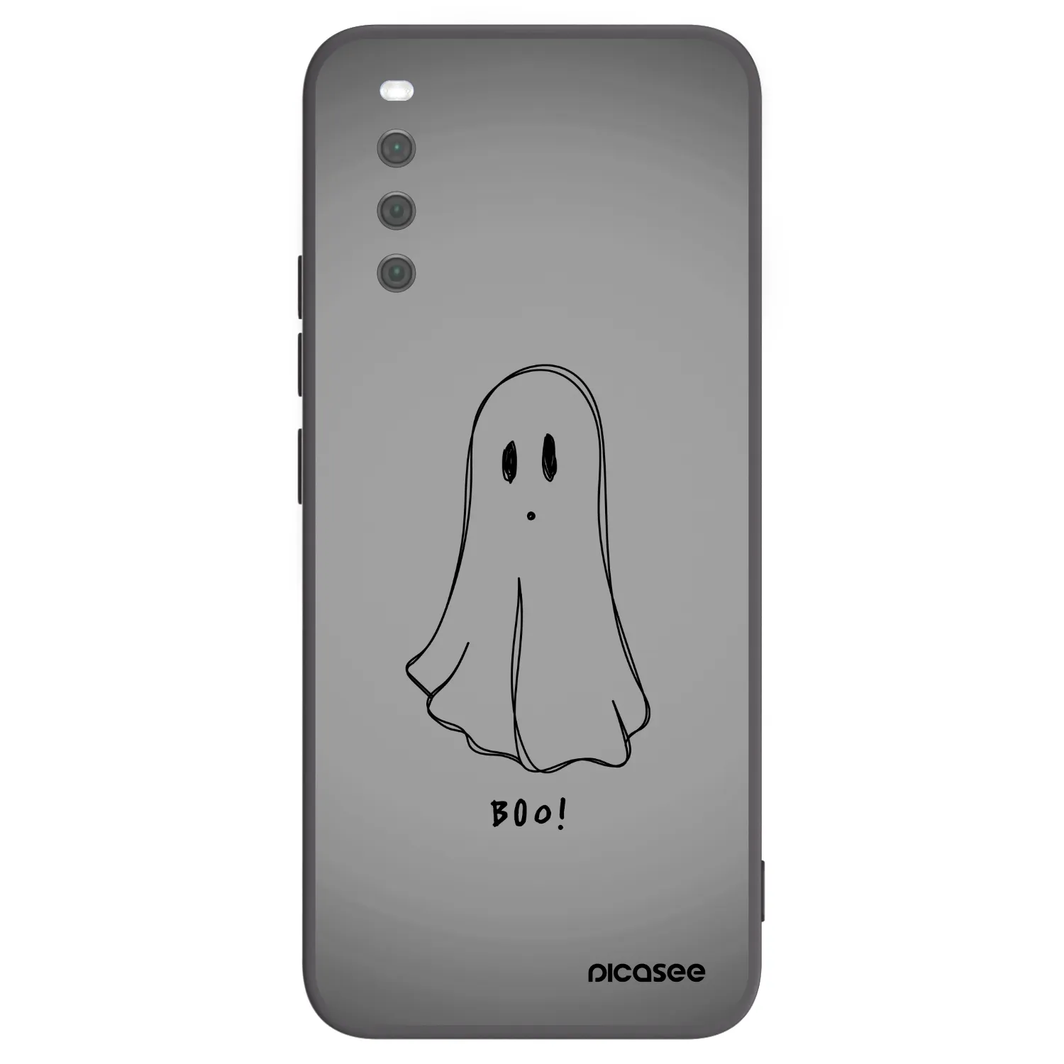 Picasee husă neagră din silicon pentru Sony Xperia 10 III - Ghost