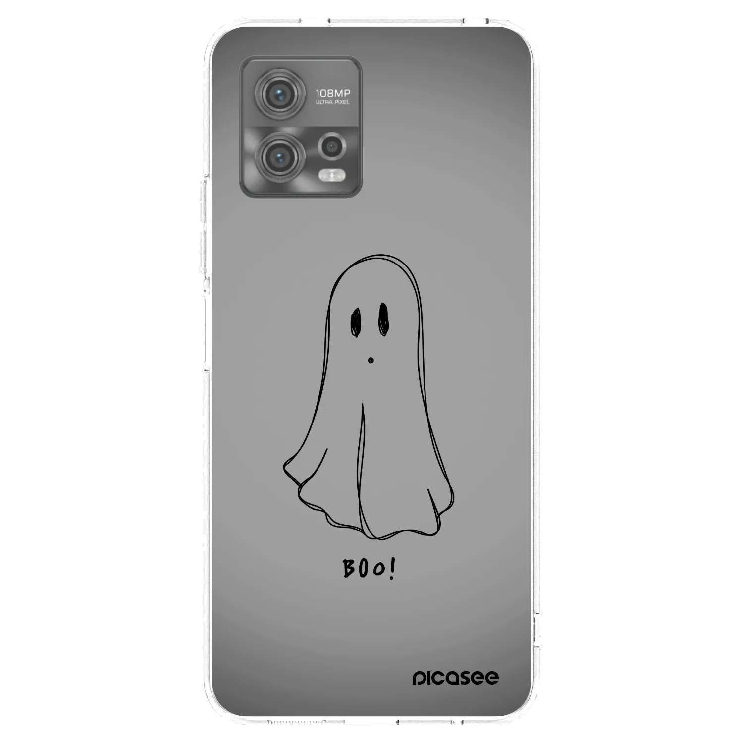 Picasee husă transparentă din silicon pentru Motorola Moto G72 - Ghost