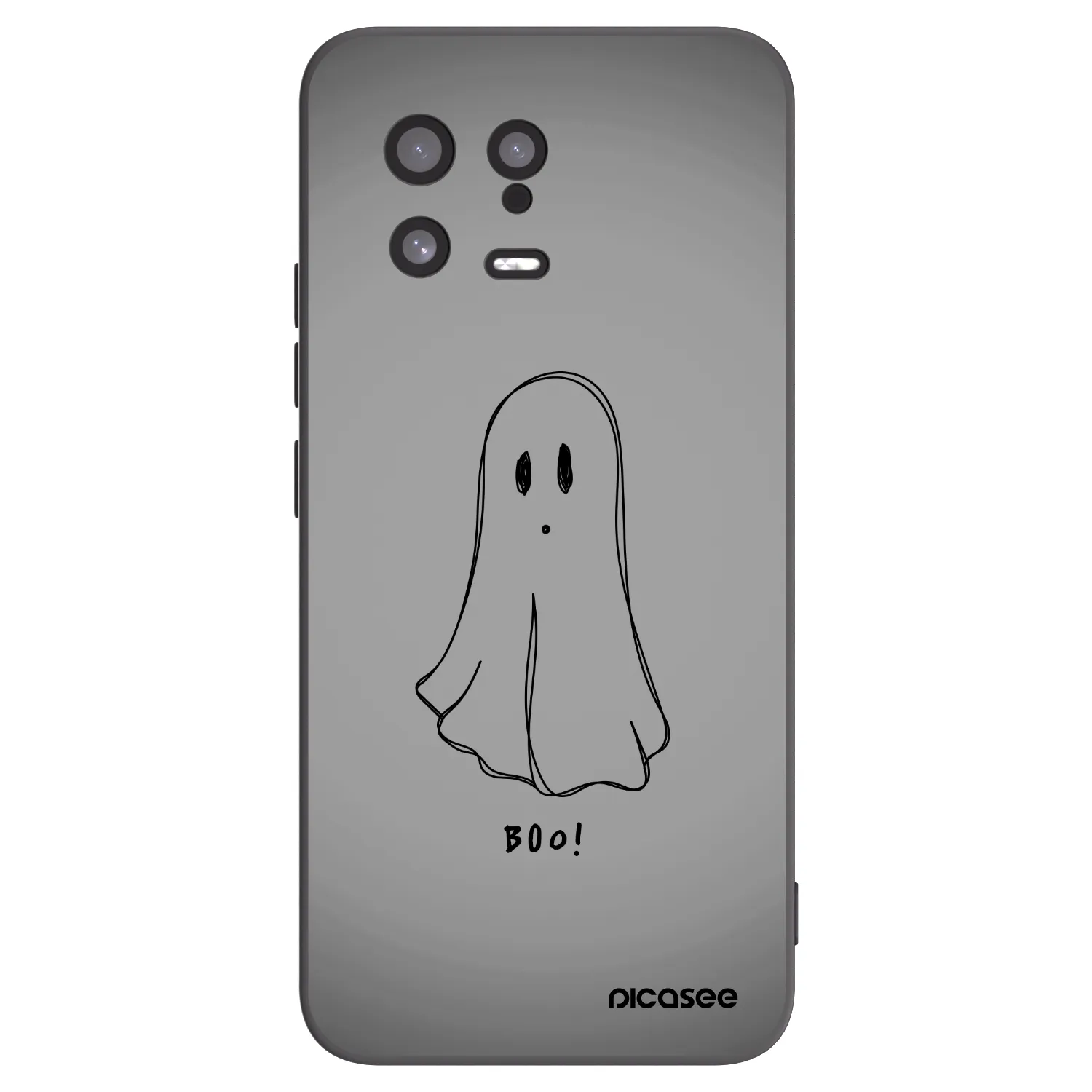 Picasee husă neagră din silicon pentru Xiaomi 13 - Ghost