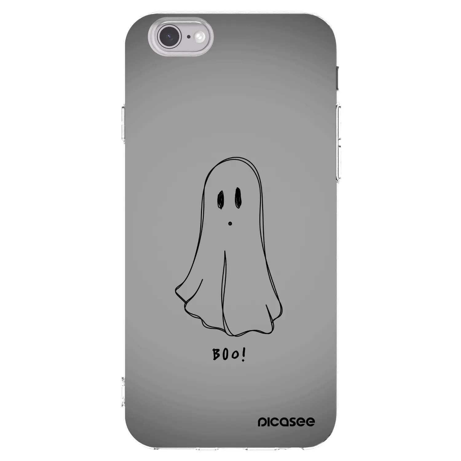 Picasee husă transparentă din silicon pentru Apple iPhone 6/6S - Ghost