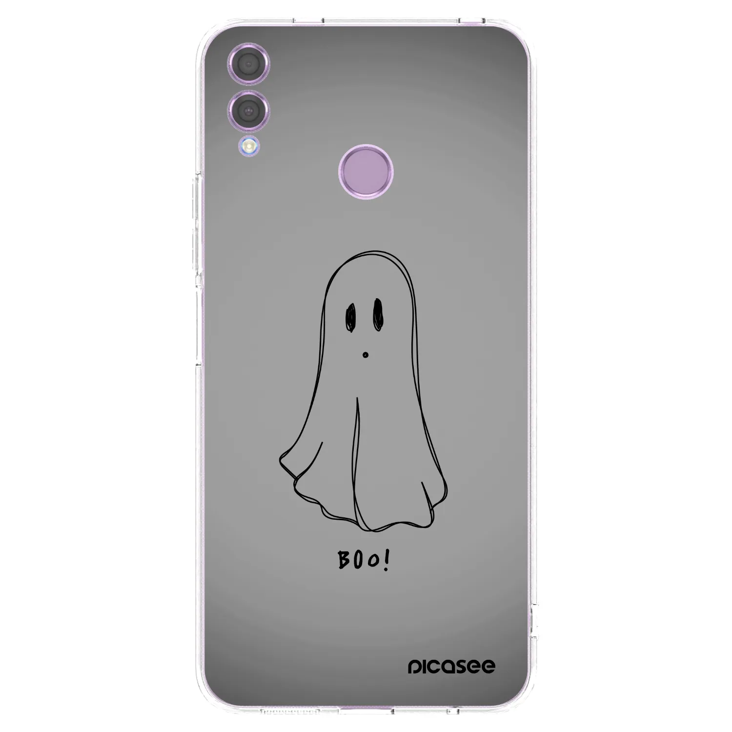 Picasee husă transparentă din silicon pentru Honor 8X - Ghost