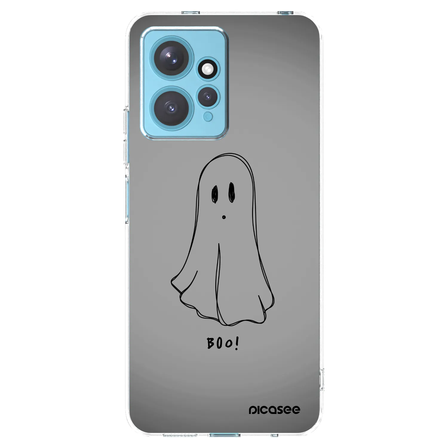 Picasee husă transparentă din silicon pentru Xiaomi Redmi Note 12 4G - Ghost