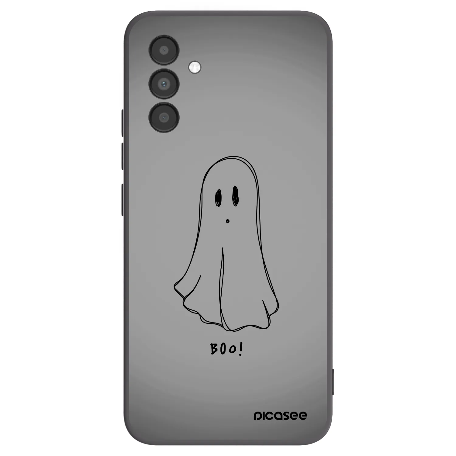 Picasee husă neagră din silicon pentru Samsung Galaxy A04s A047F - Ghost