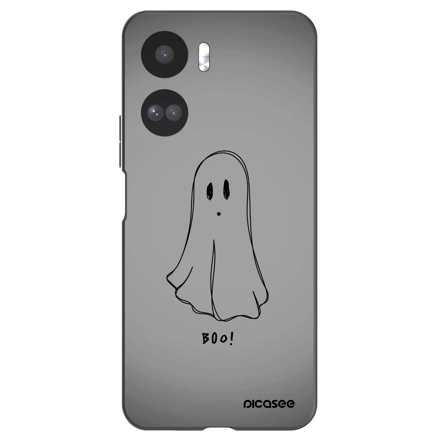 Picasee husă neagră din silicon pentru Honor 90 Lite 5G - Ghost