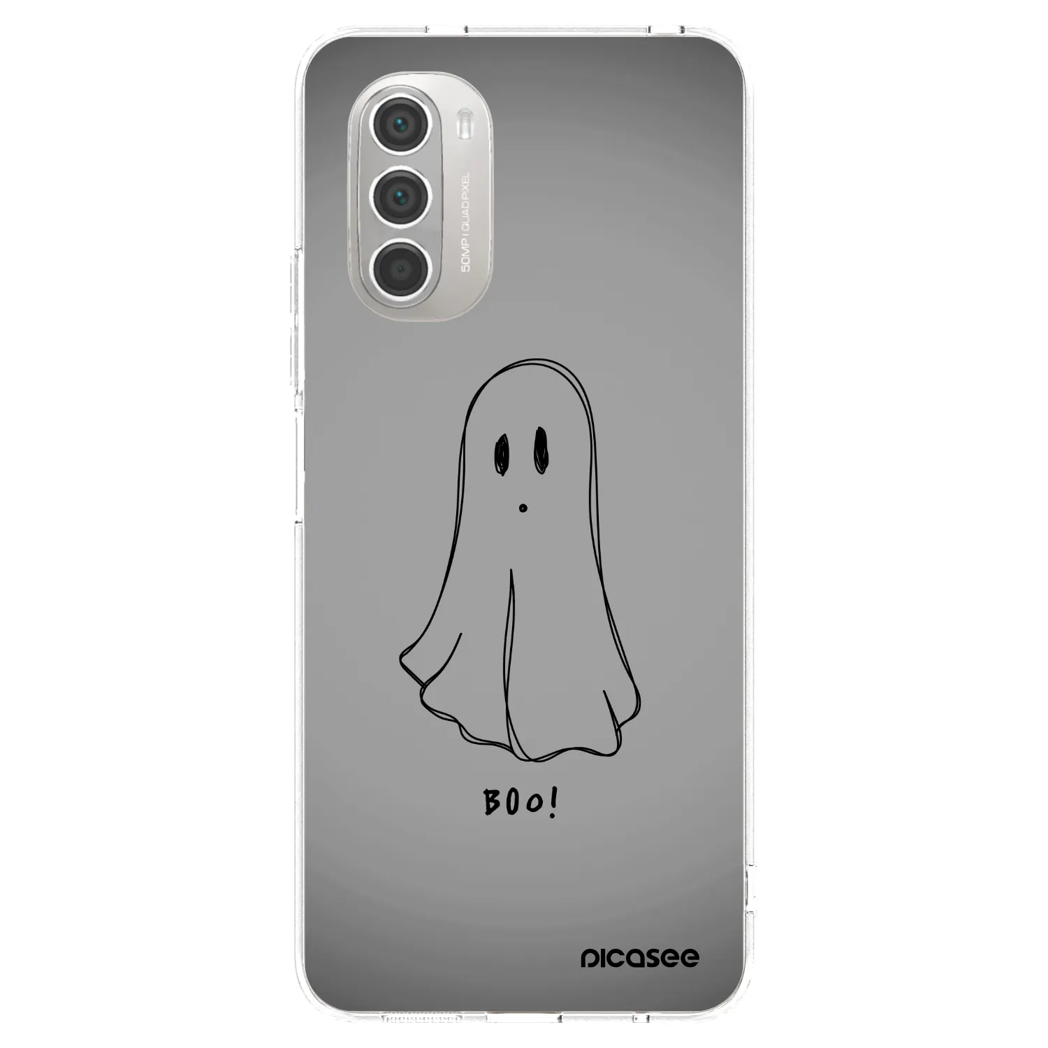 Picasee husă transparentă din silicon pentru Motorola Moto G51 - Ghost