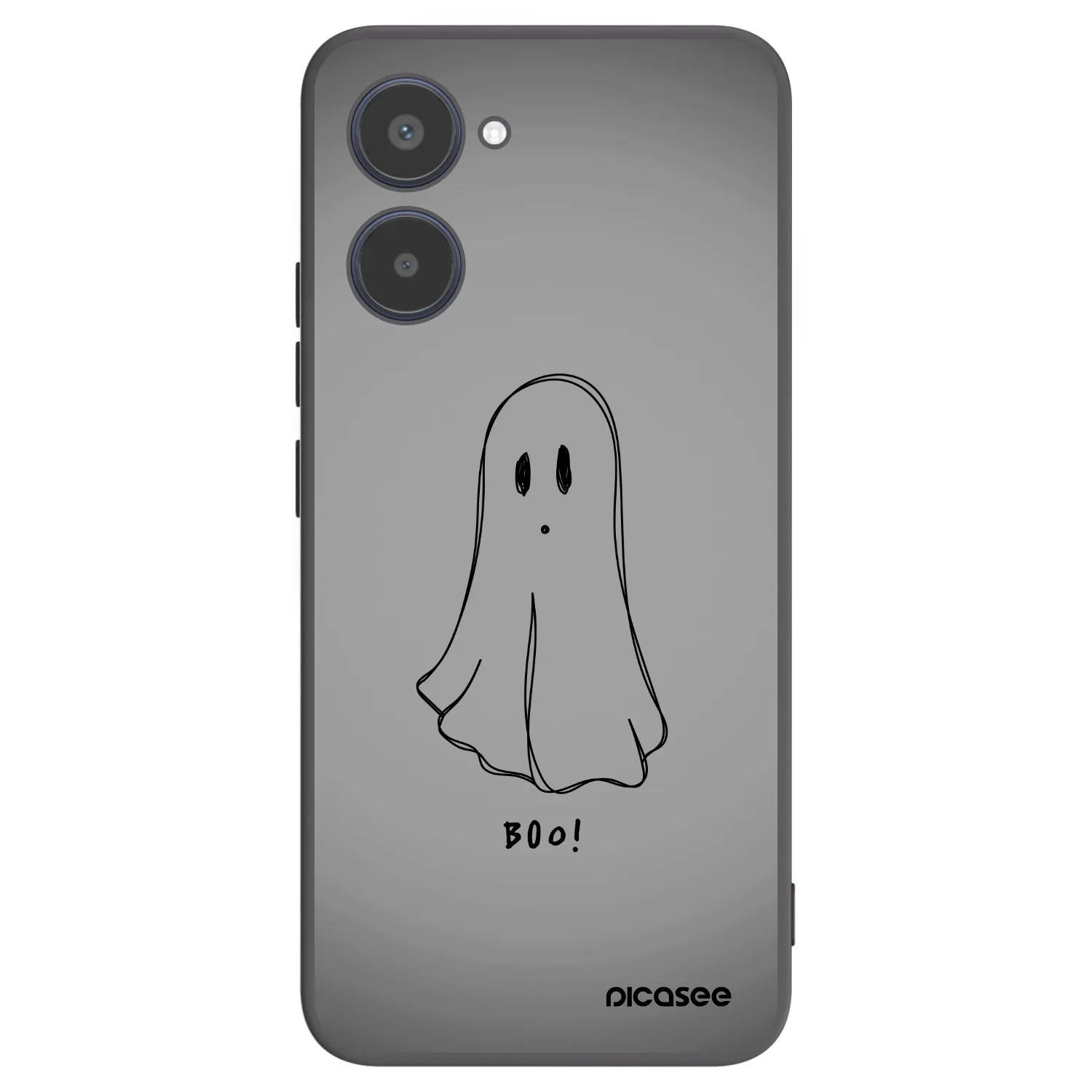 Picasee husă neagră din silicon pentru Realme 10 4G - Ghost