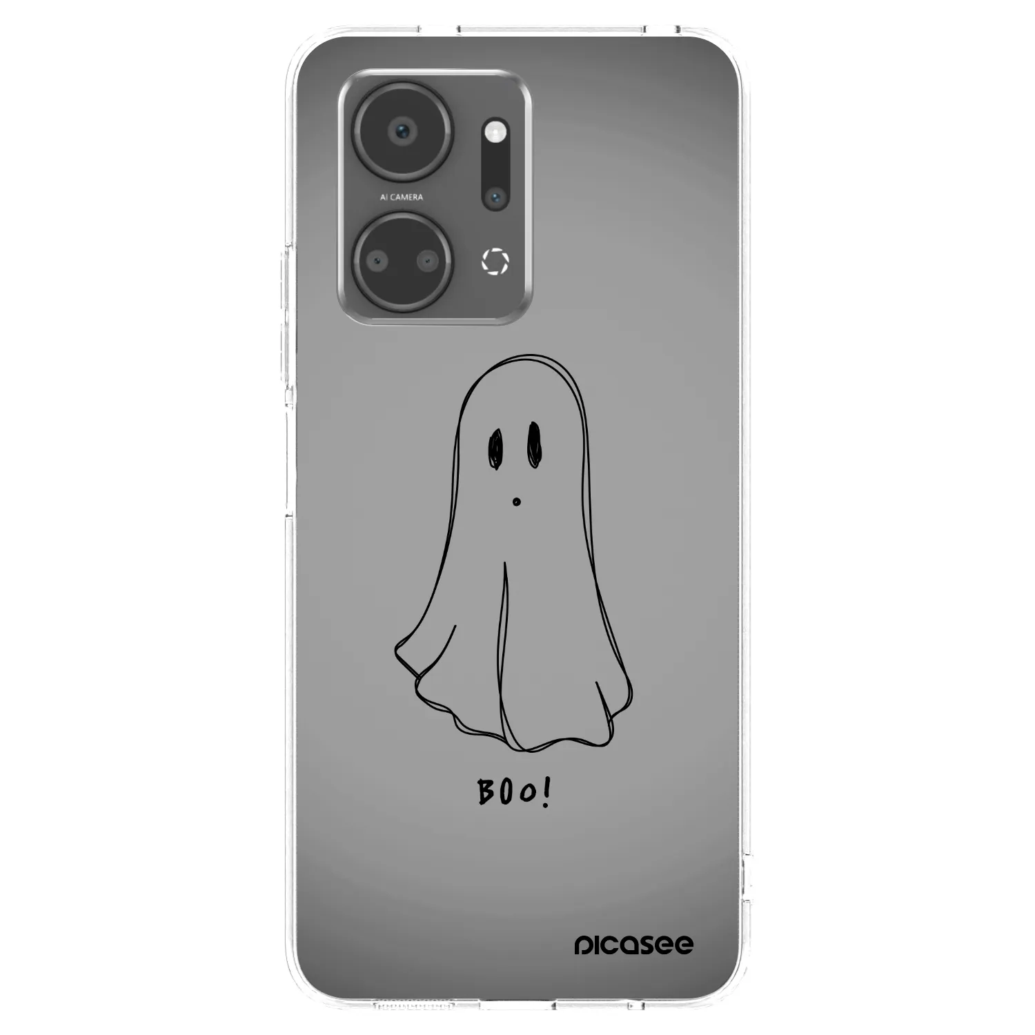 Picasee husă transparentă din silicon pentru Honor X7a - Ghost