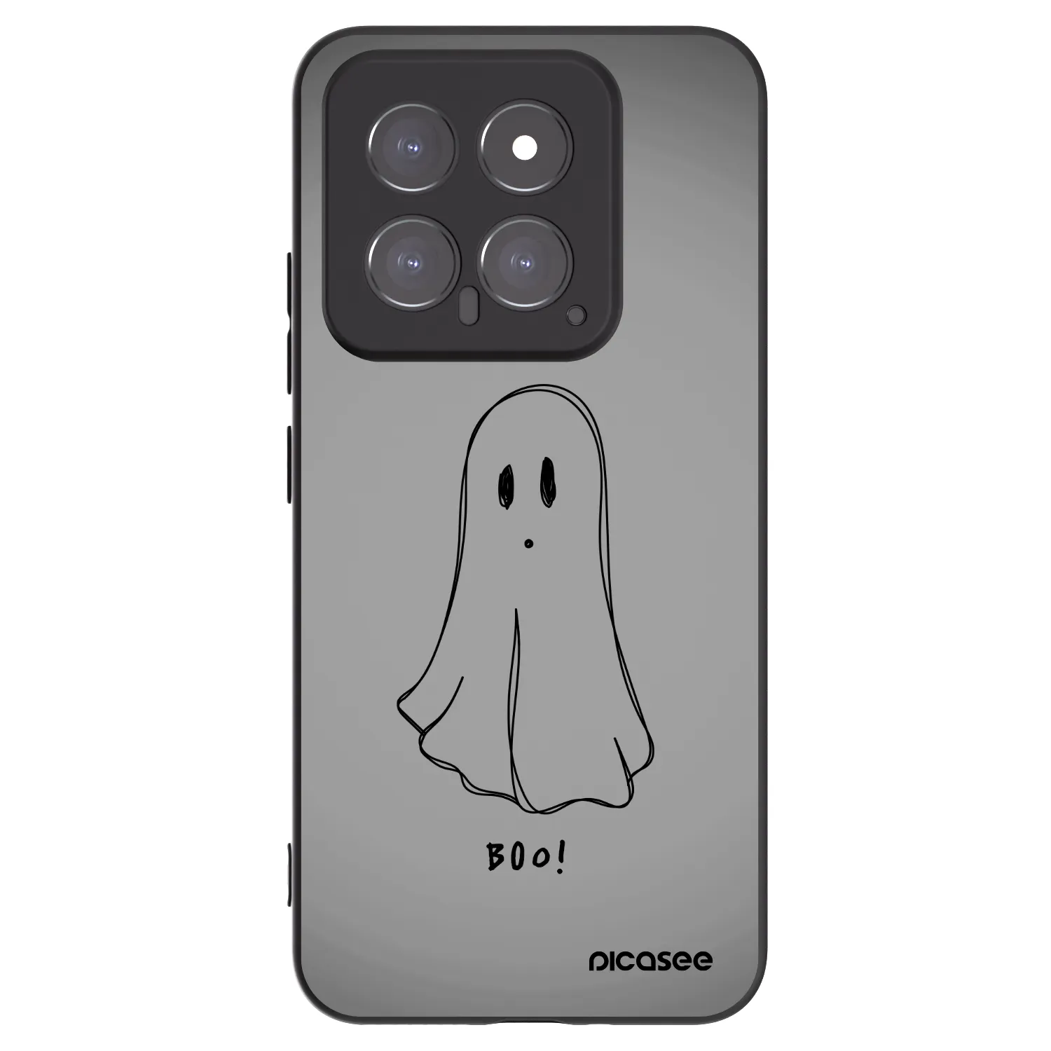 Picasee husă neagră din silicon pentru Xiaomi 14 - Ghost