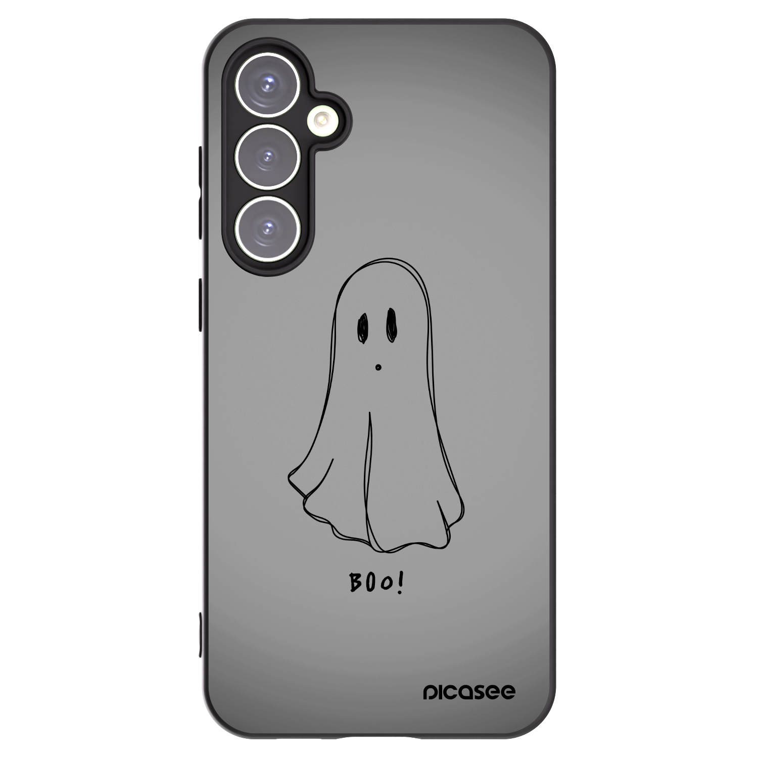 Picasee husă neagră din silicon pentru Samsung Galaxy S23 FE S711B - Ghost