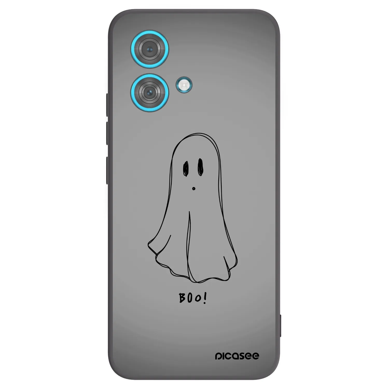 Picasee husă neagră din silicon pentru Motorola Edge 40 Neo - Ghost
