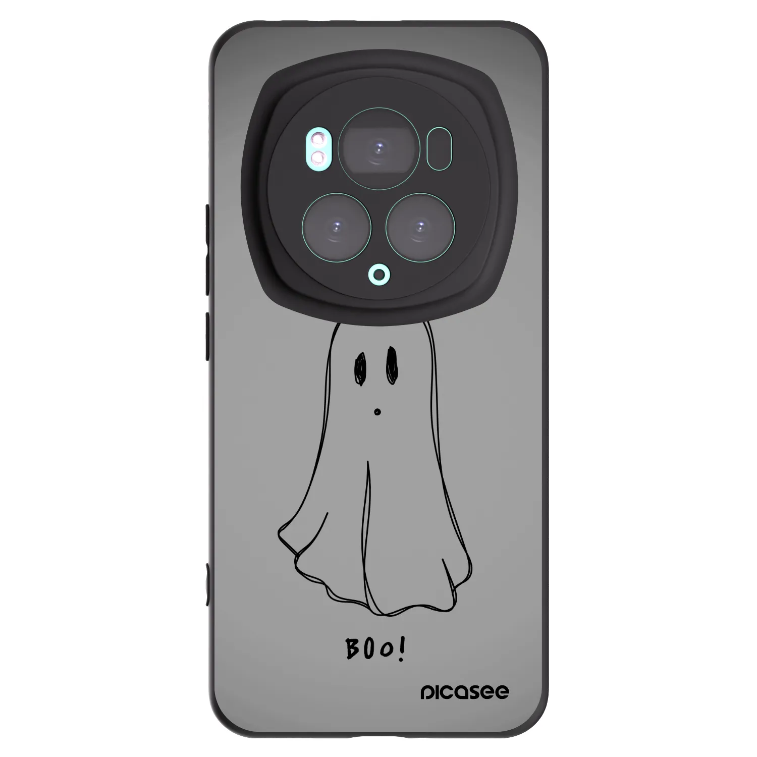 Picasee husă neagră din silicon pentru Honor Magic6 Pro - Ghost