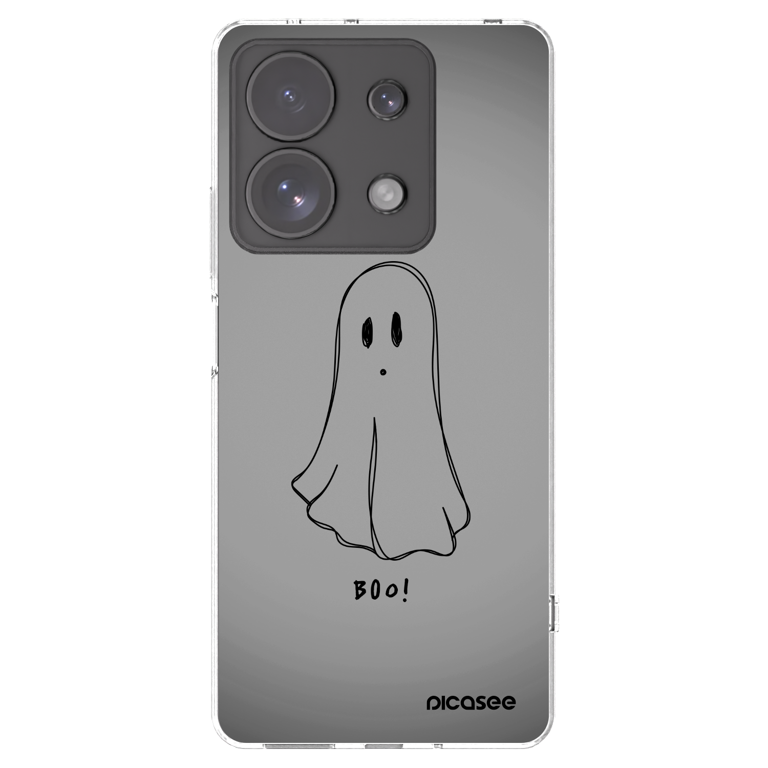 Picasee husă transparentă din silicon pentru Xiaomi Redmi Note 13 Pro 4G - Ghost