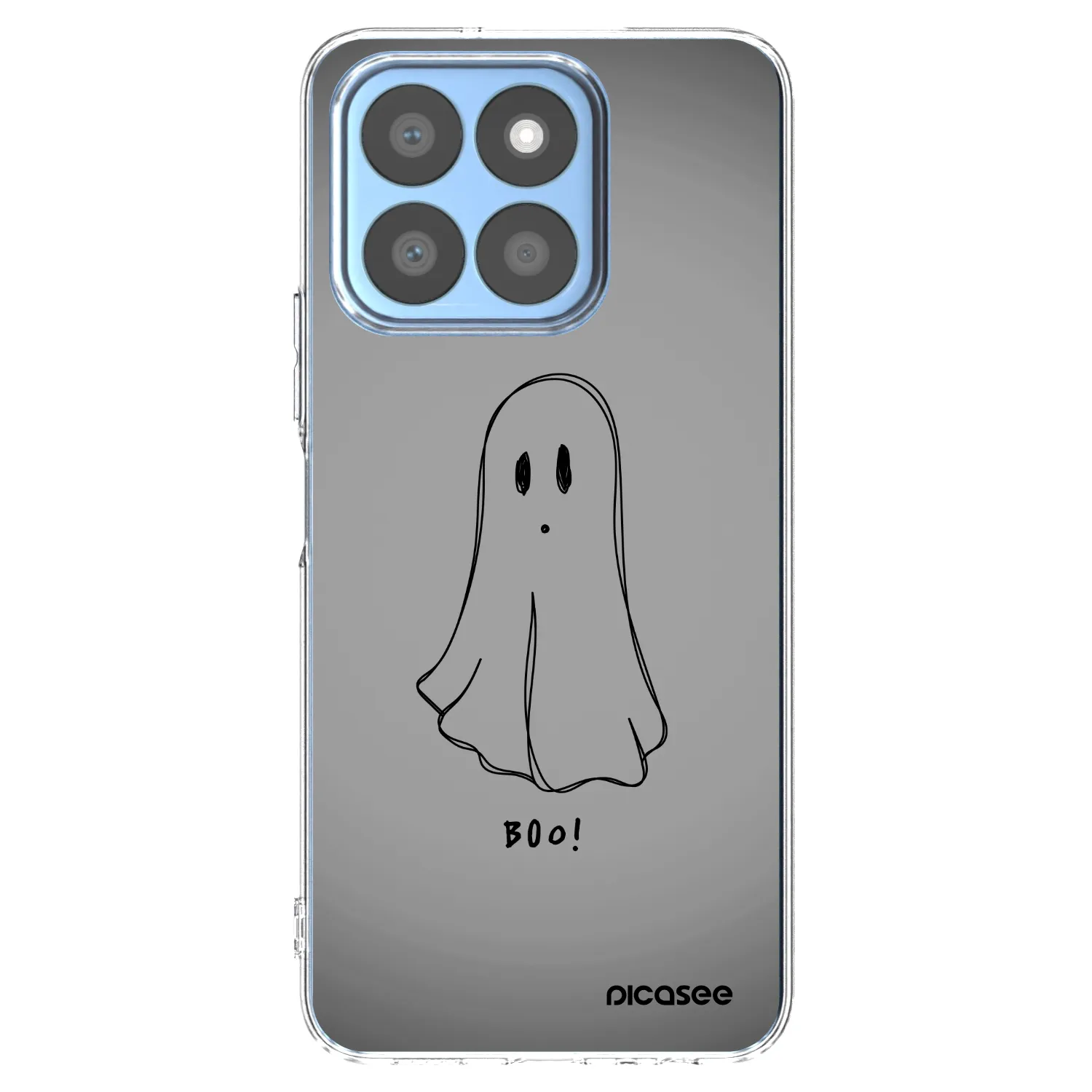 Picasee husă transparentă din silicon pentru Honor X8b - Ghost