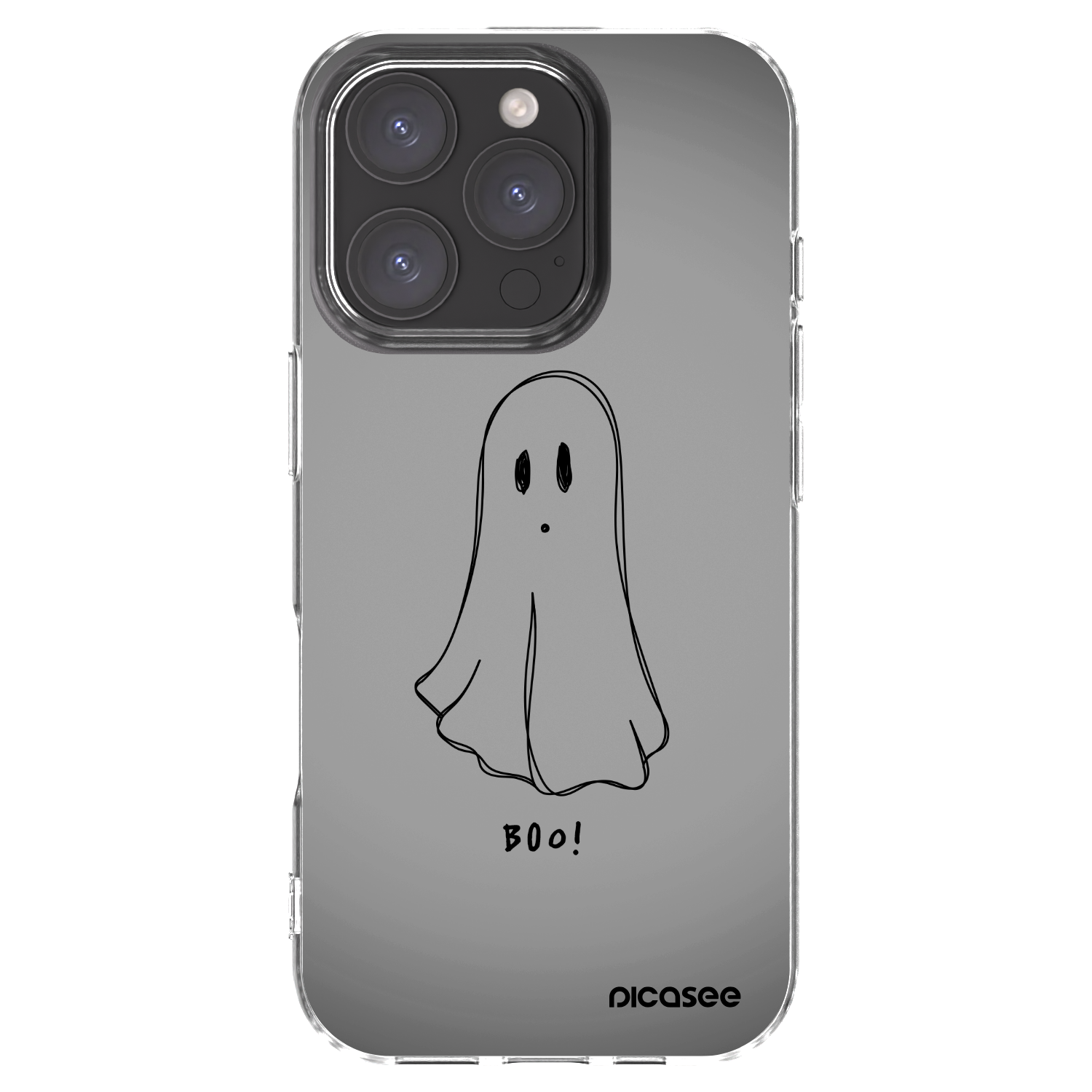 Picasee husă transparentă din silicon pentru Apple iPhone 16 Pro - Ghost