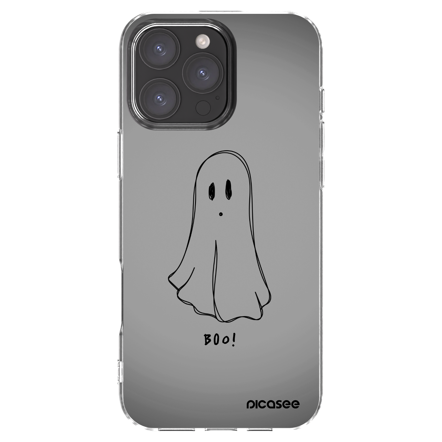 Picasee husă transparentă din silicon pentru Apple iPhone 16 Pro Max - Ghost