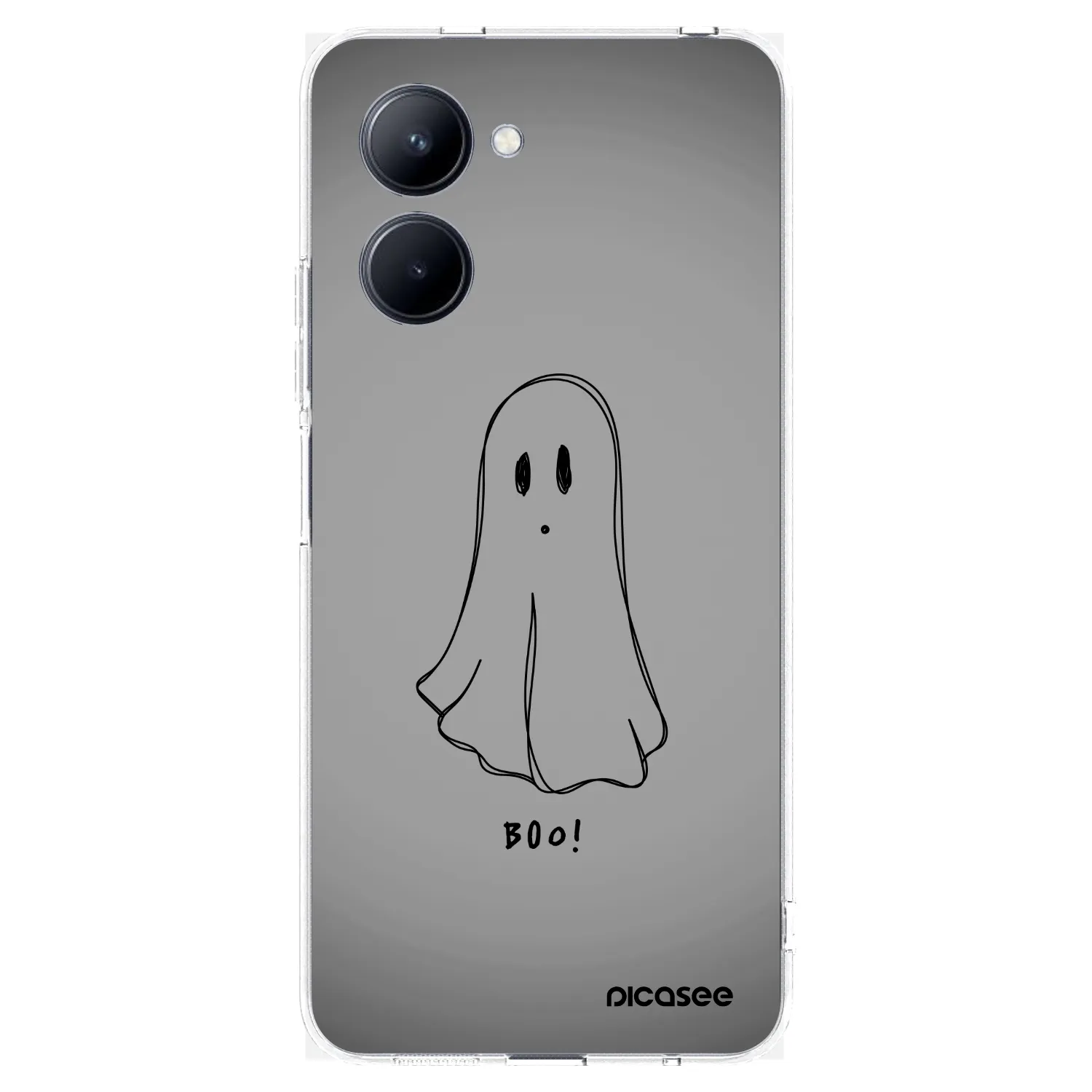 Picasee husă transparentă din silicon pentru Realme C33 (2023) - Ghost
