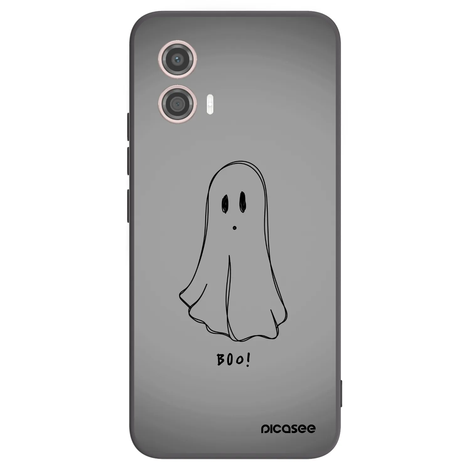 Picasee husă neagră din silicon pentru Motorola Moto G53 5G - Ghost