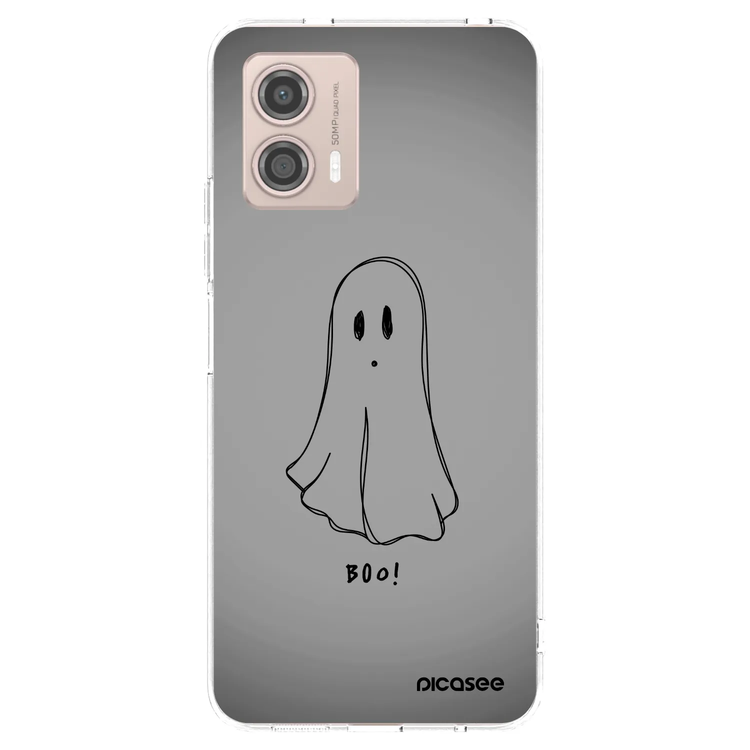 Picasee husă transparentă din silicon pentru Motorola Moto G53 5G - Ghost