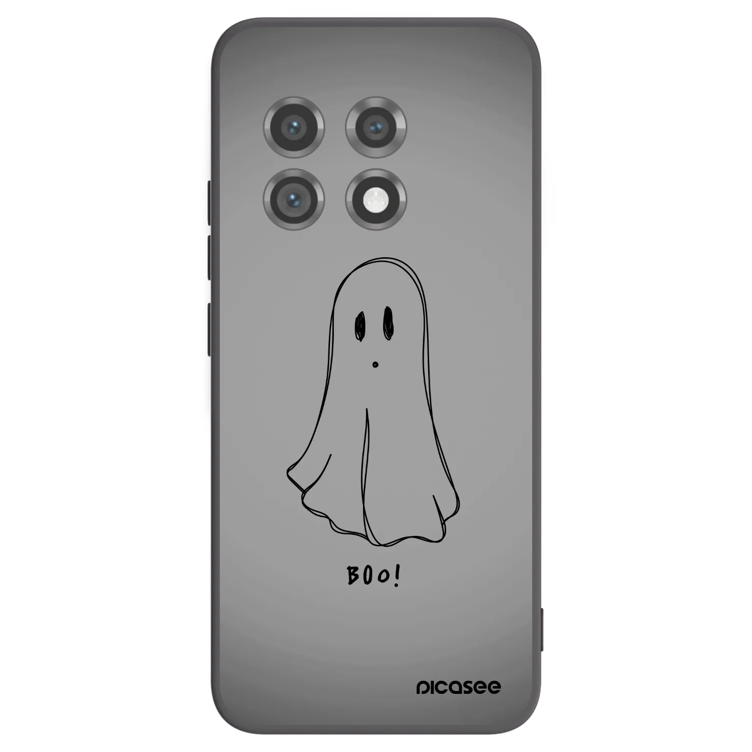 Picasee husă neagră din silicon pentru OnePlus 11 5G - Ghost