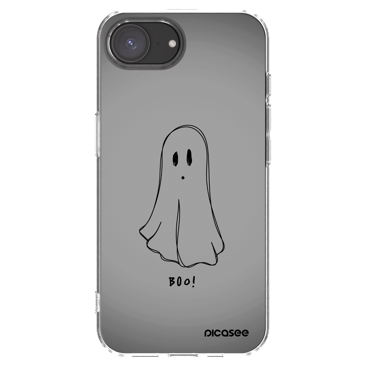 Picasee husă transparentă din silicon pentru Apple iPhone 16e - Ghost