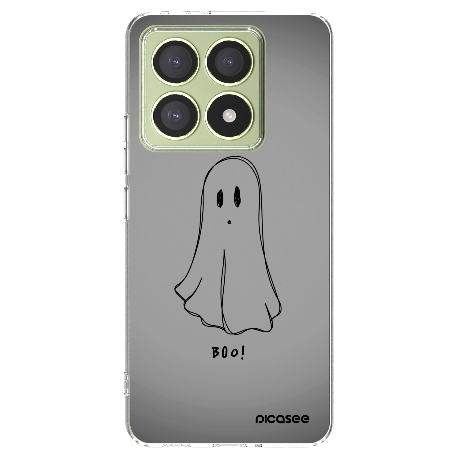 Picasee husă transparentă din silicon pentru Xiaomi 14T - Ghost
