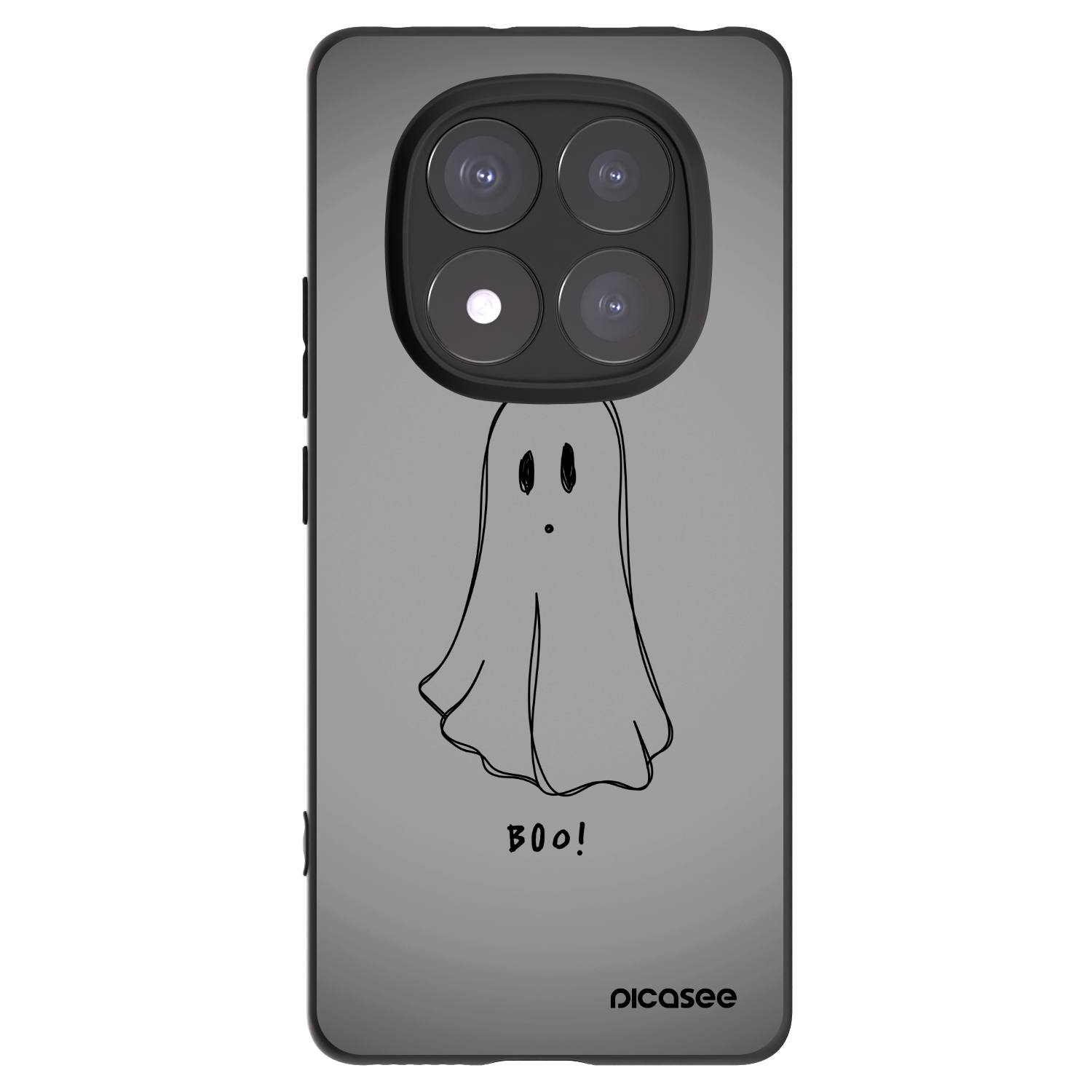 Picasee husă neagră din silicon pentru Xiaomi Redmi Note 14 Pro+ 5G - Ghost