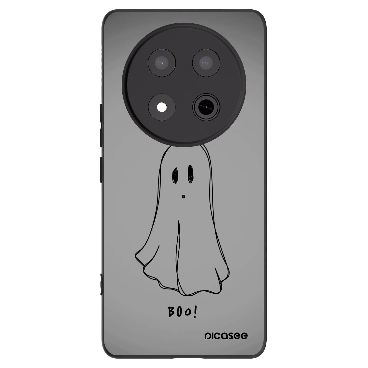 Picasee husă neagră din silicon pentru Honor Magic7 Lite 5G - Ghost