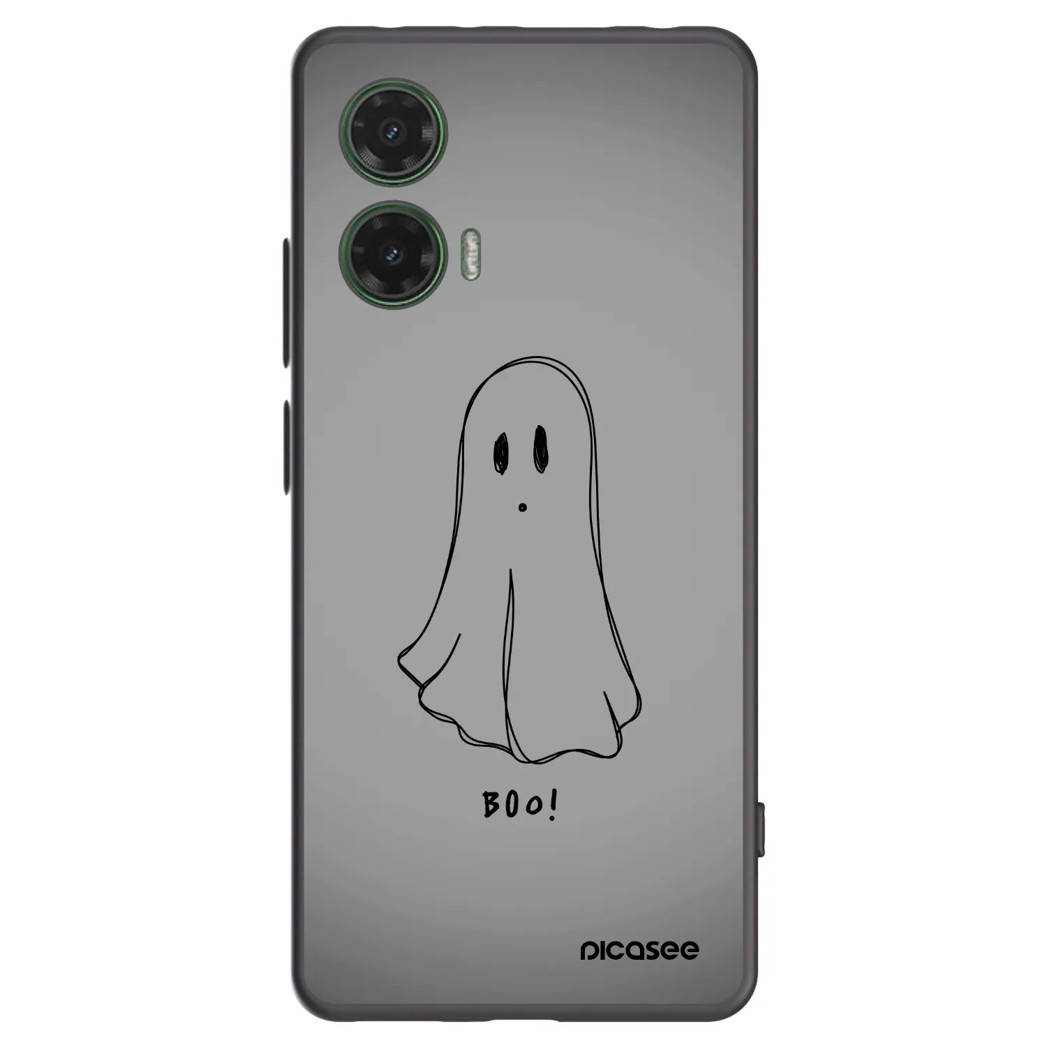 Picasee husă neagră din silicon pentru Motorola Moto G35 5G - Ghost