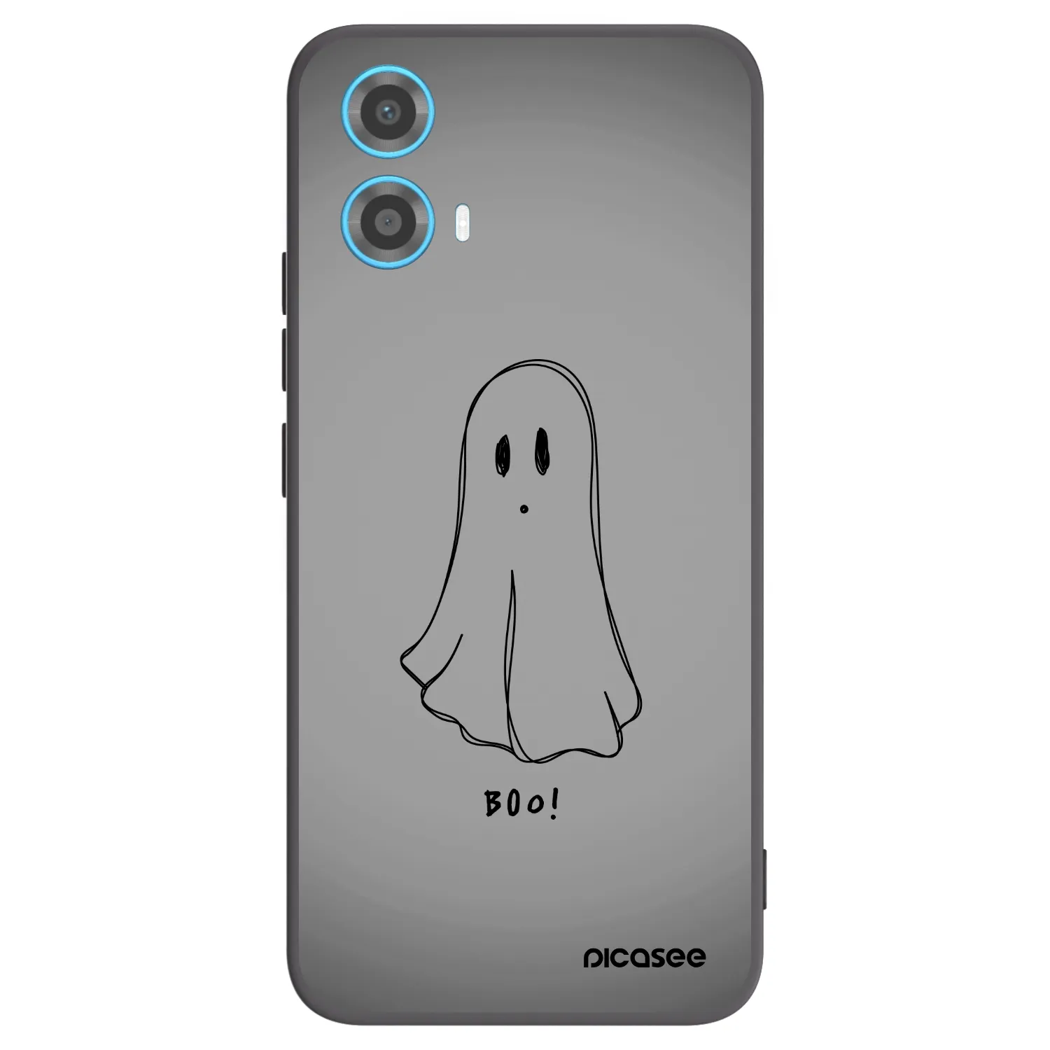 Picasee husă neagră din silicon pentru Motorola Moto G34 5G - Ghost