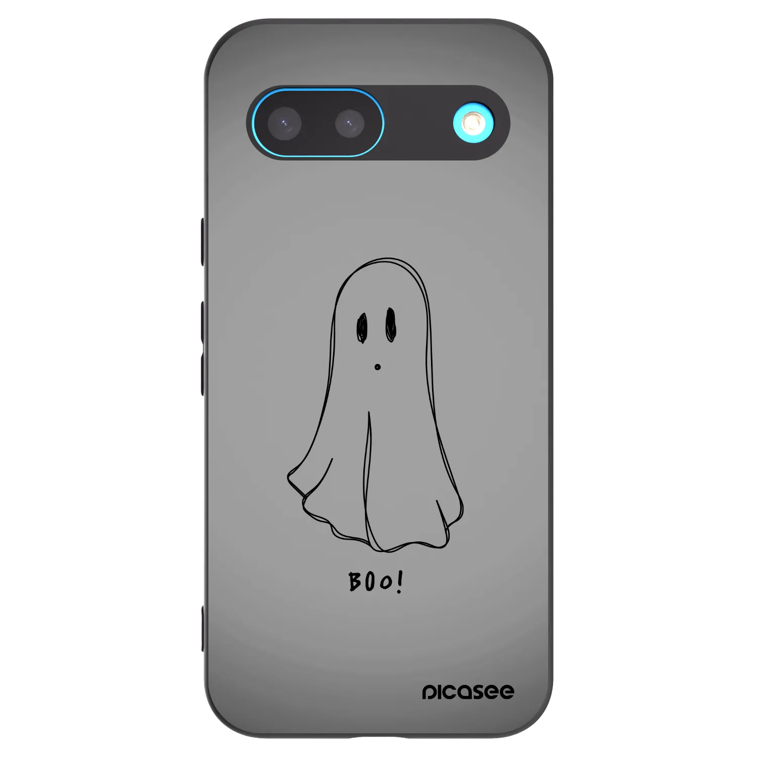 Picasee husă neagră din silicon pentru Google Pixel 8 - Ghost