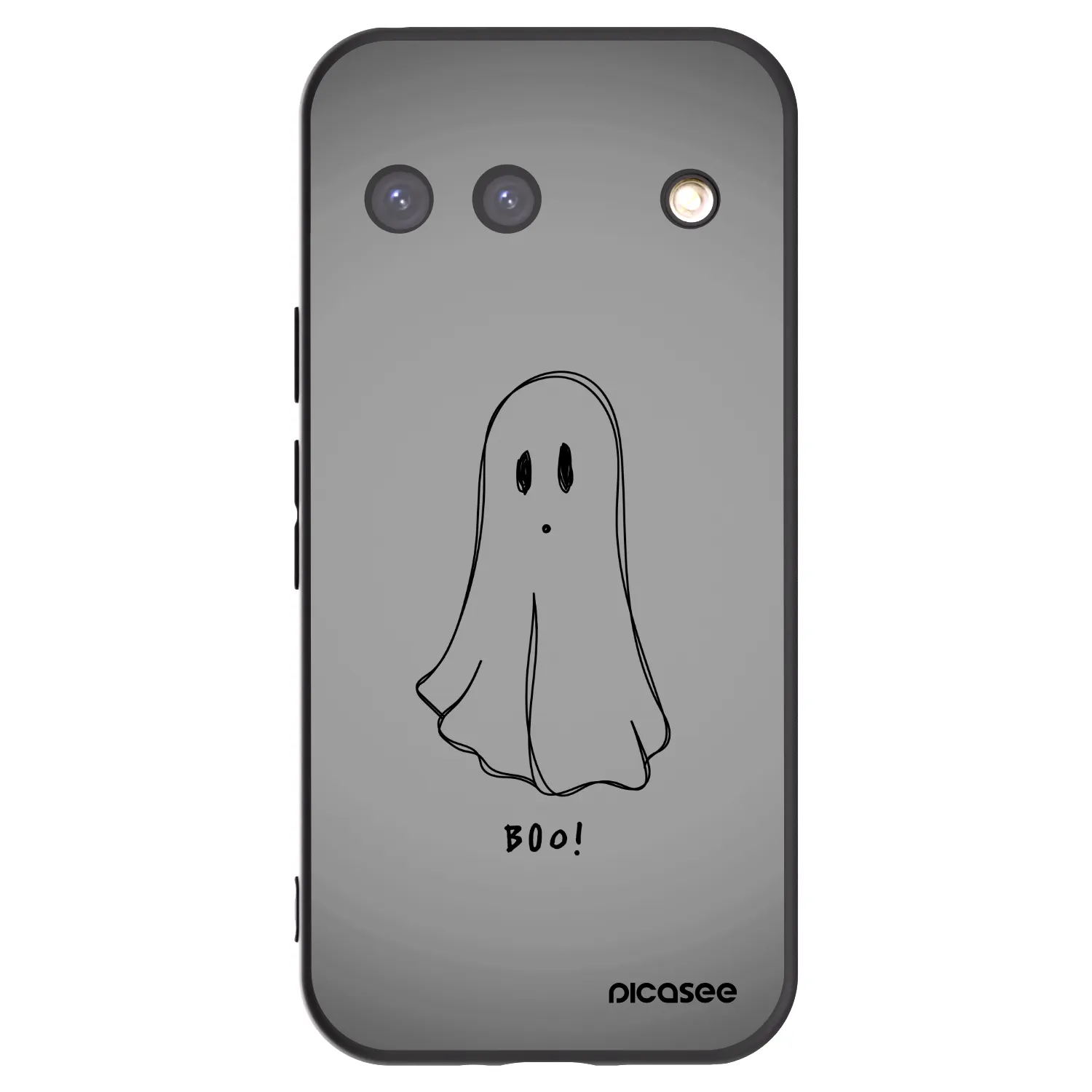 Picasee husă neagră din silicon pentru Google Pixel 9 - Ghost