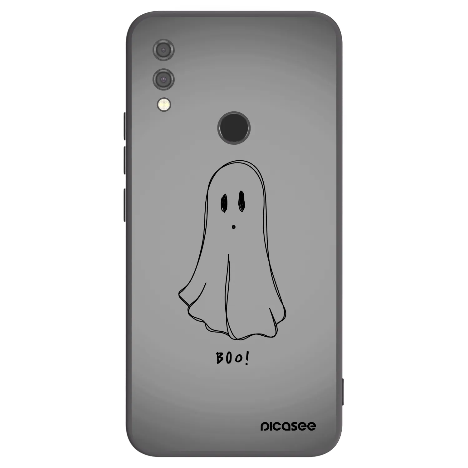 Picasee husă neagră din silicon pentru Xiaomi Redmi Note 7 - Ghost